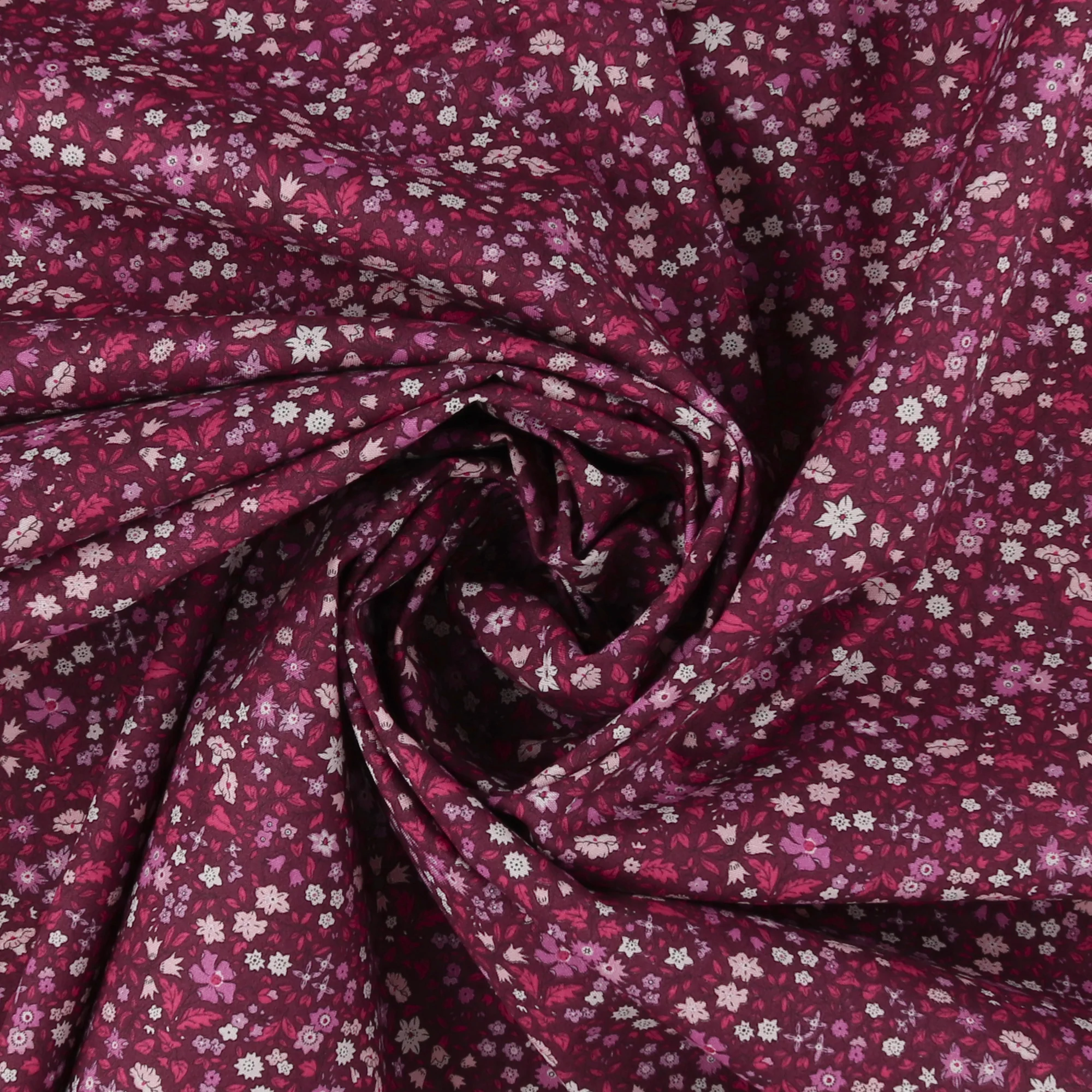 Printed Cotton - LIBERTY of PARIS - 057 - Bordeaux - Image 2