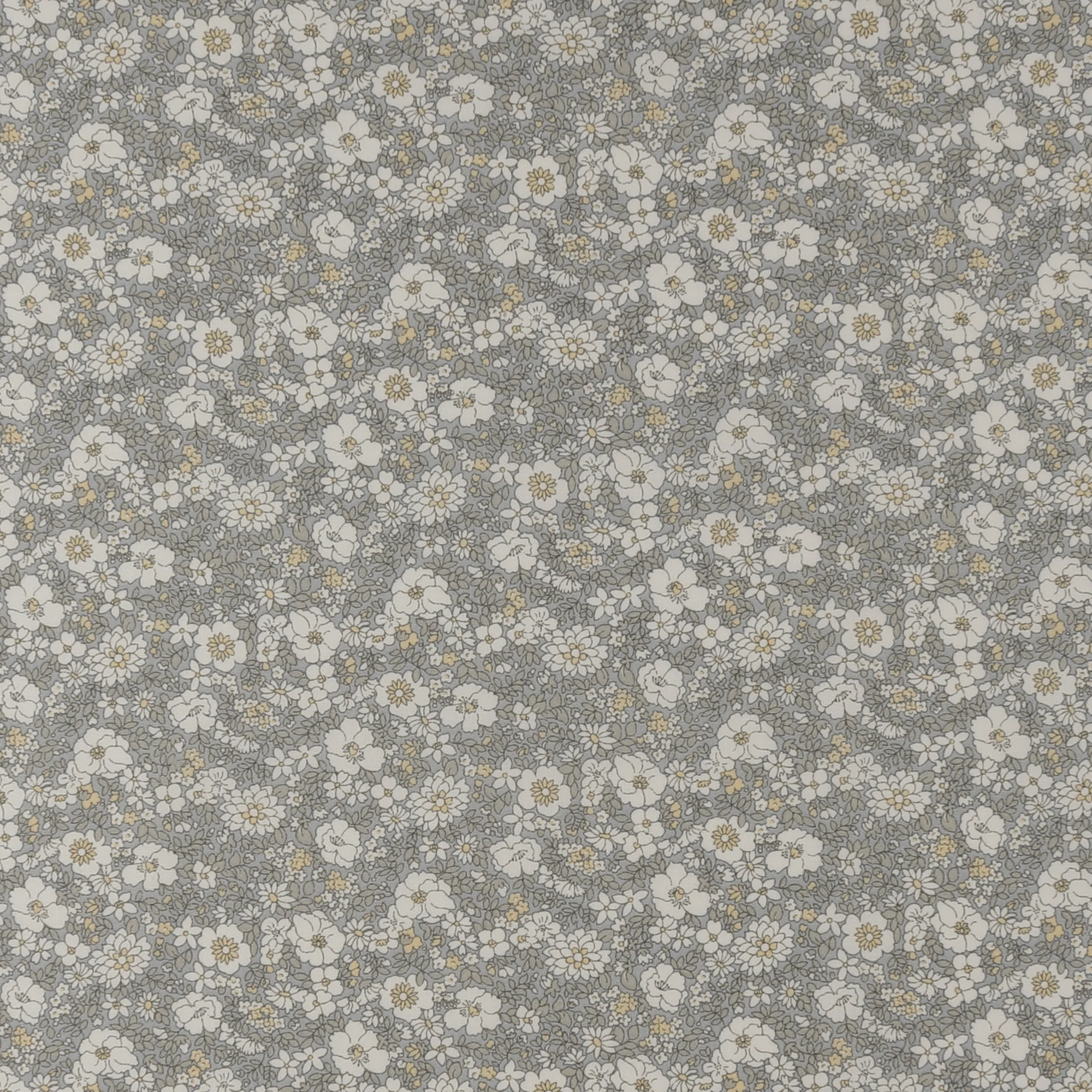 Printed Cotton - LIBERTY of PARIS - 065 - Grey