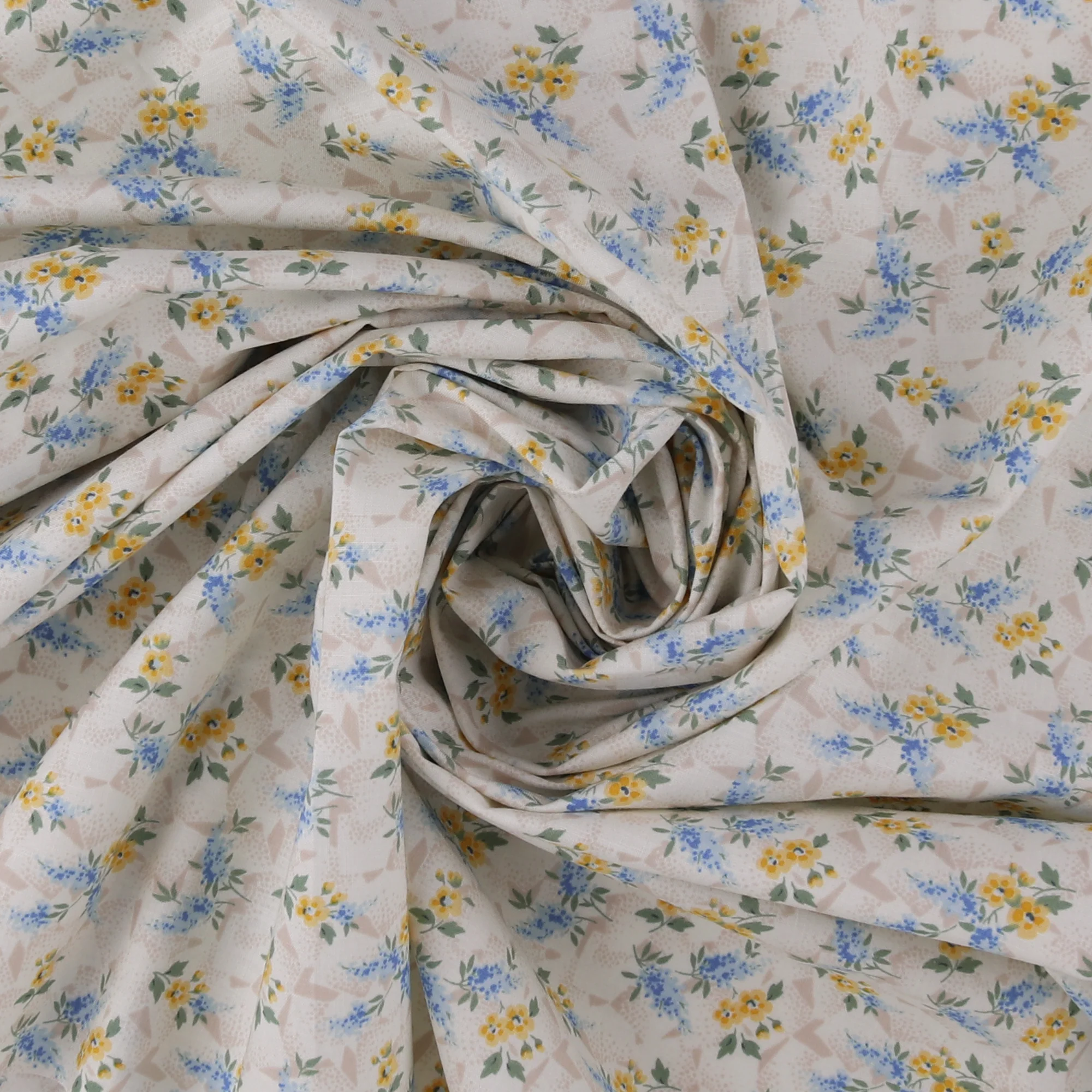Printed Cotton - LIBERTY of PARIS - 068 - Ivory - Image 2