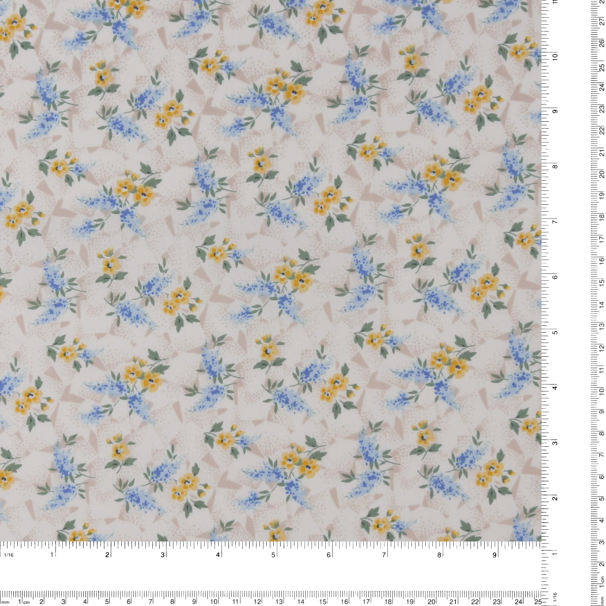 Printed Cotton - LIBERTY of PARIS - 068 - Ivory - Image 3