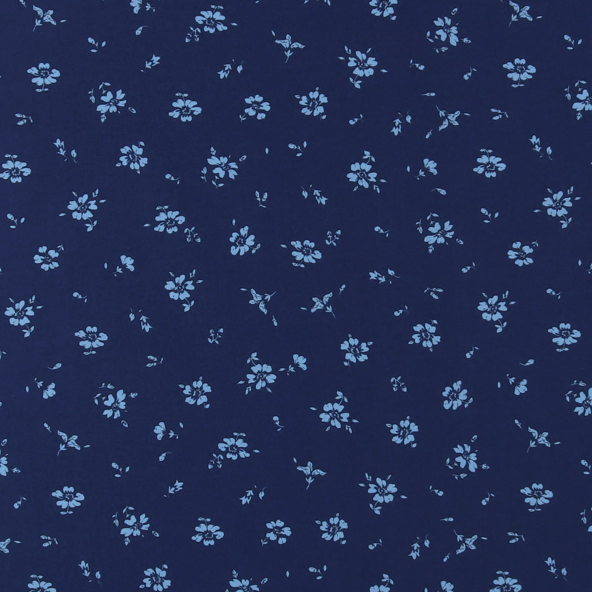 Printed Cotton - LIBERTY of PARIS - 076 - Navy