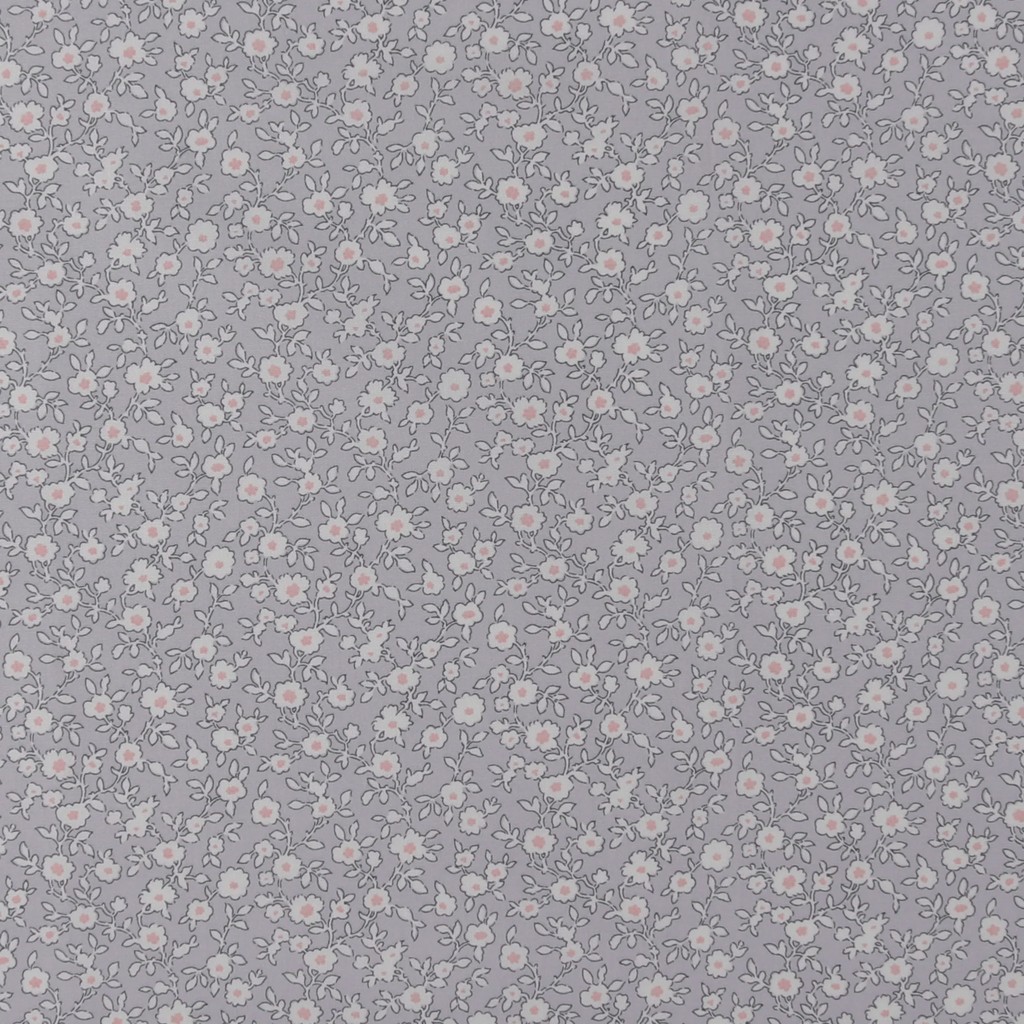 Printed Cotton - LIBERTY of PARIS - 077 - Light Grey
