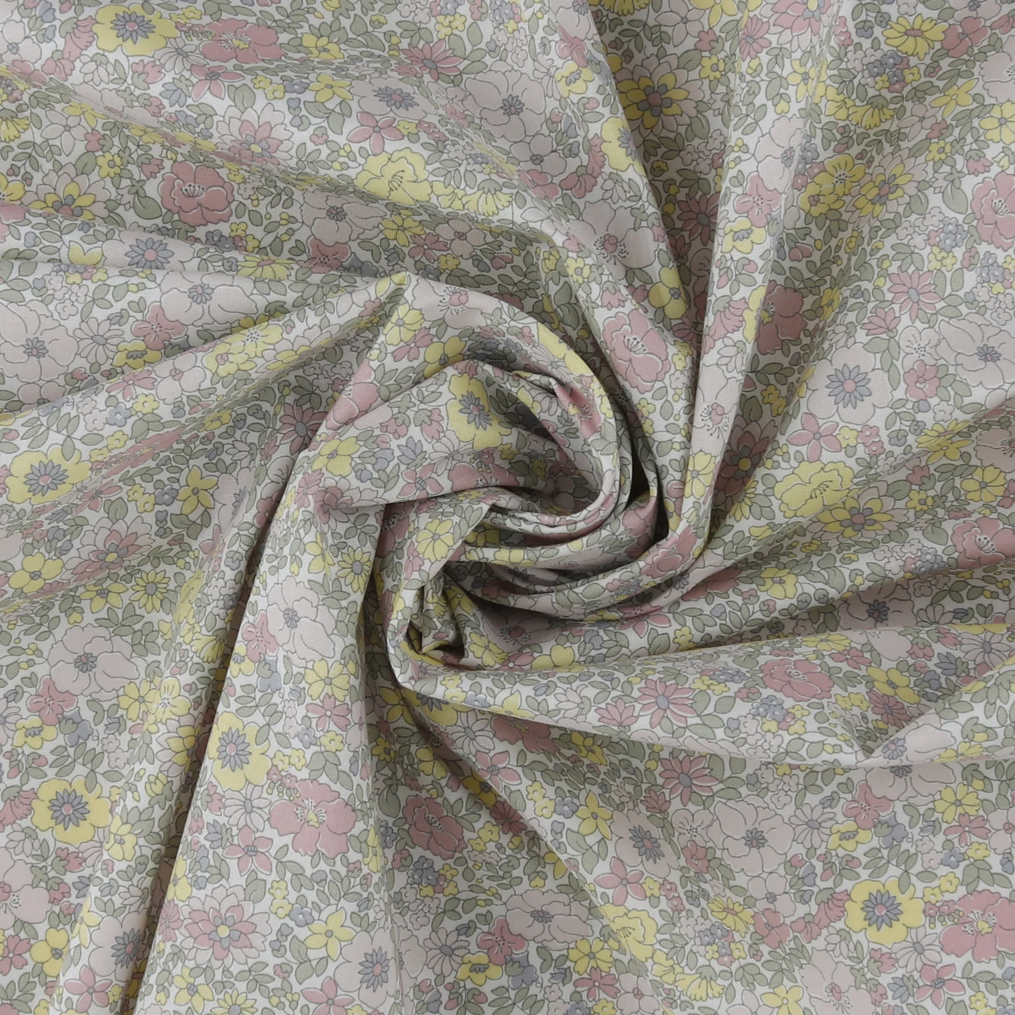 Printed Cotton - LIBERTY of PARIS - 082 - White - Image 2