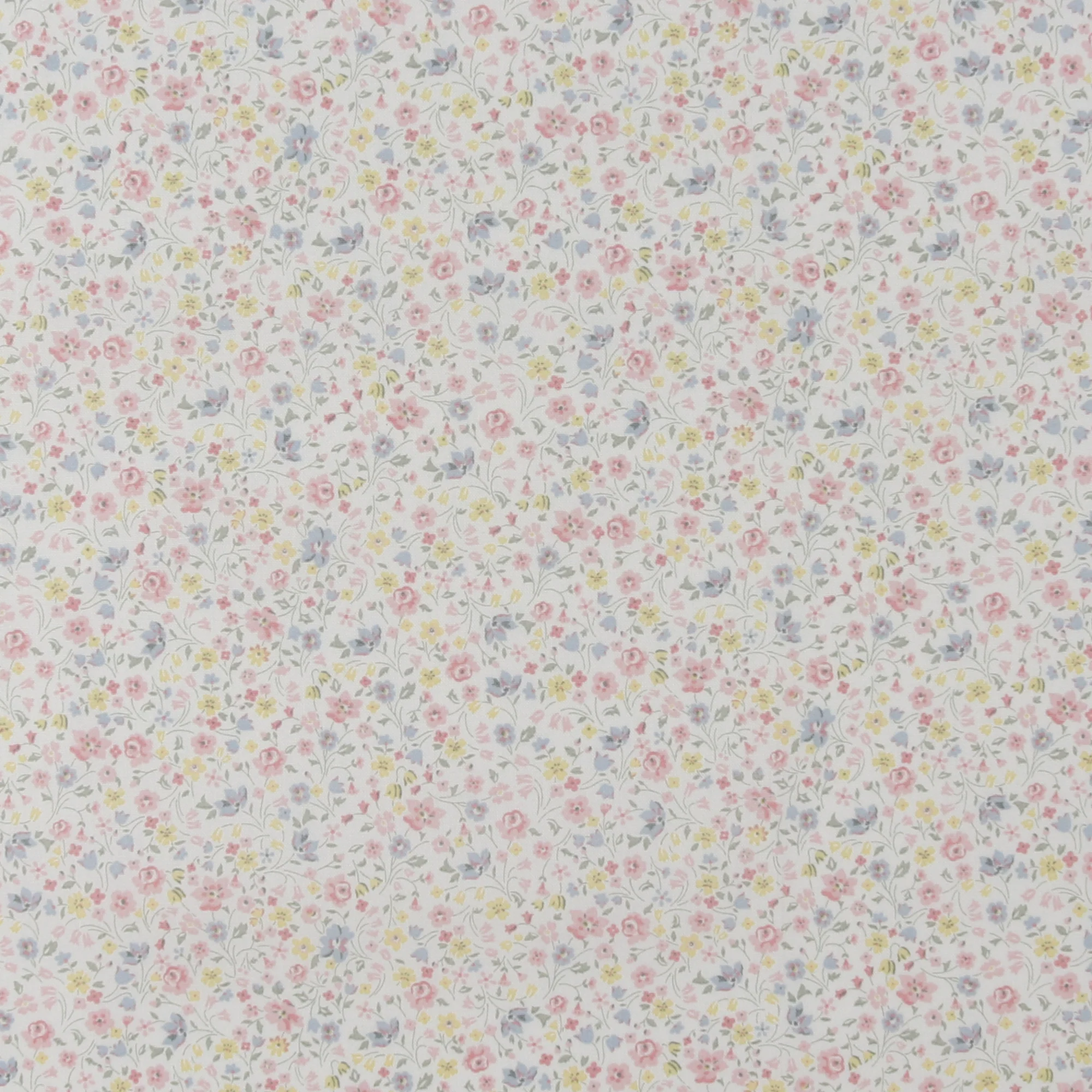 Printed Cotton - LIBERTY of PARIS - 084 - White