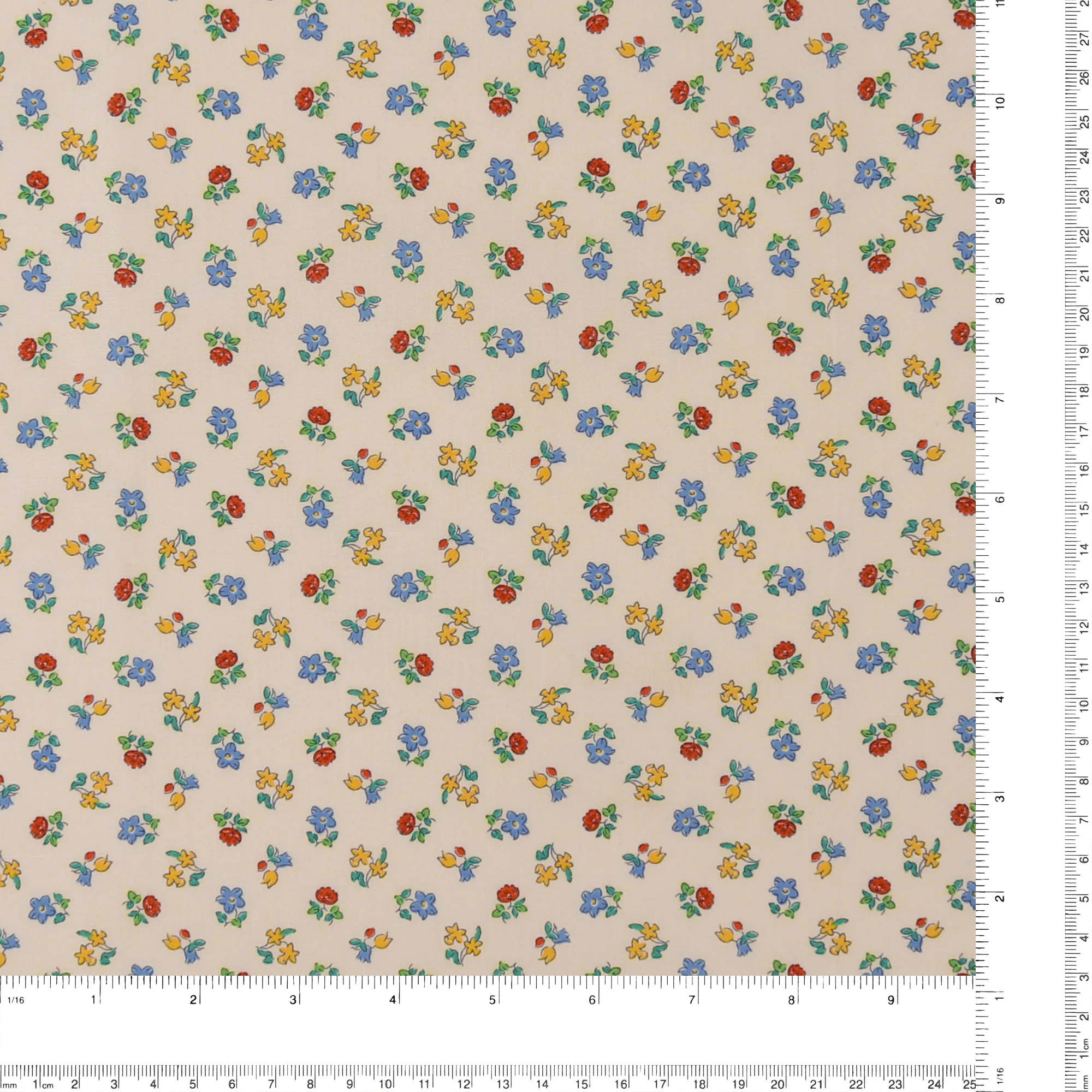 Printed Cotton - LIBERTY of PARIS  - 086 - Antique - Image 3