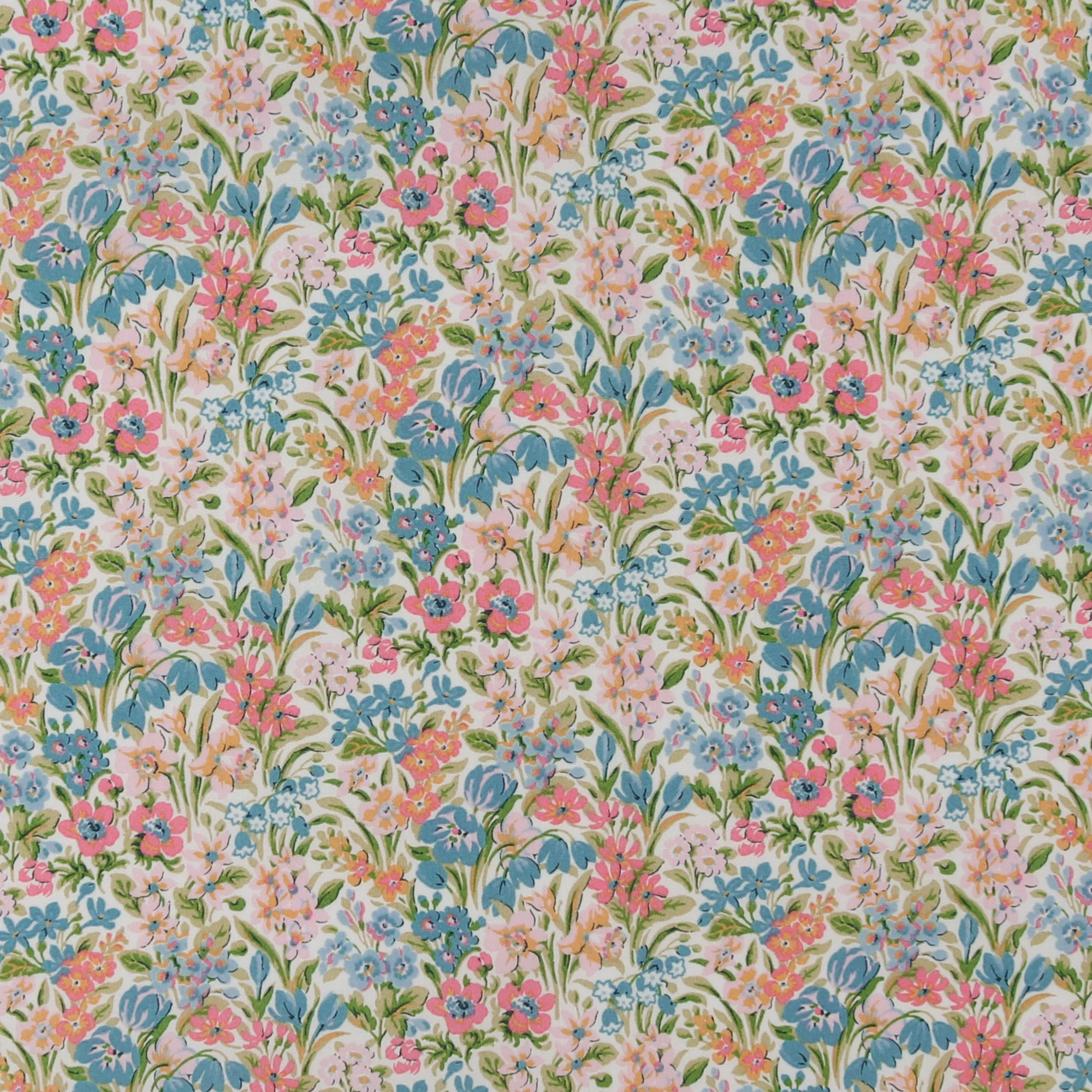 Printed Cotton - LIBERTY of PARIS - 088 - Offwhite