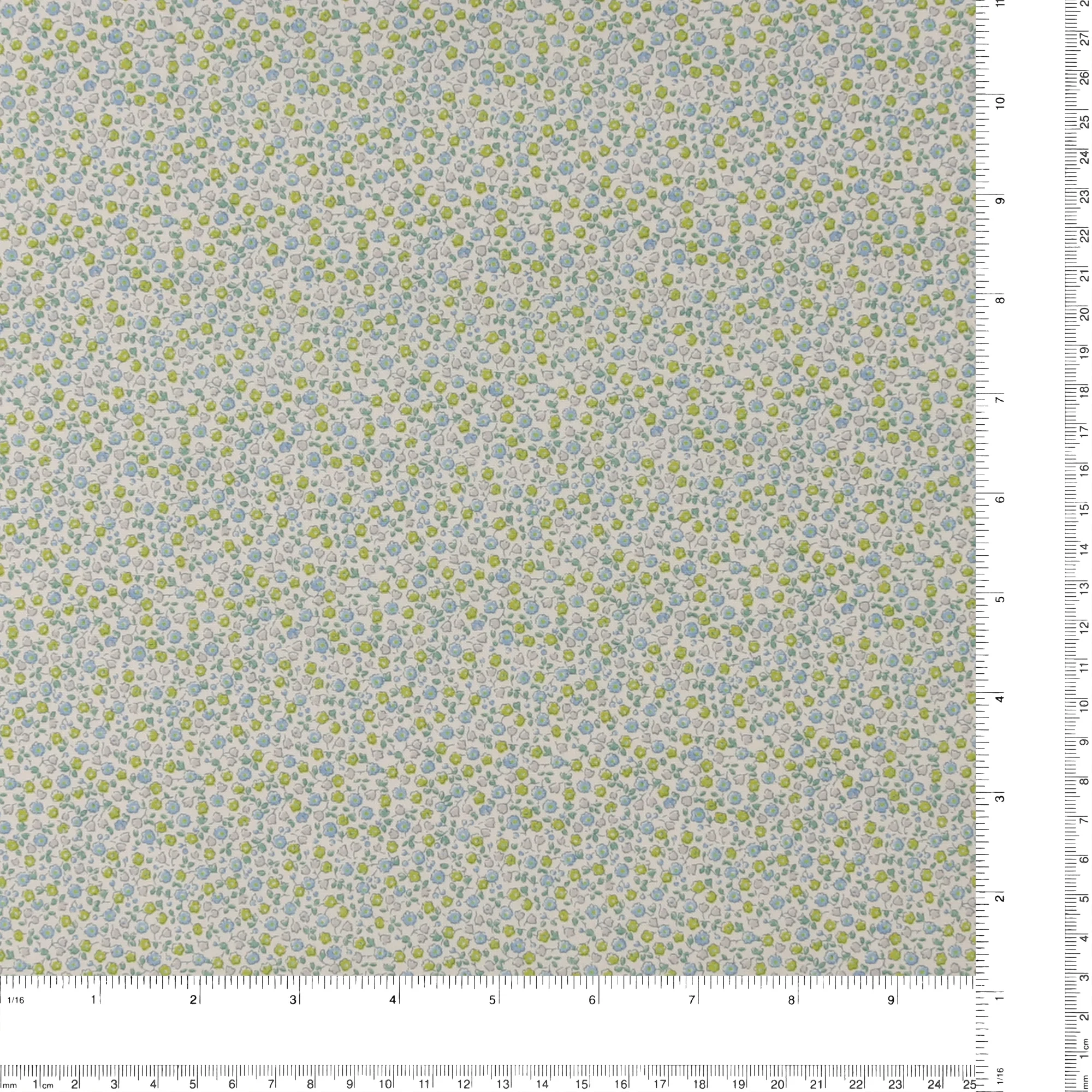 Printed Cotton - LIBERTY of PARIS - 089 - White - Image 3