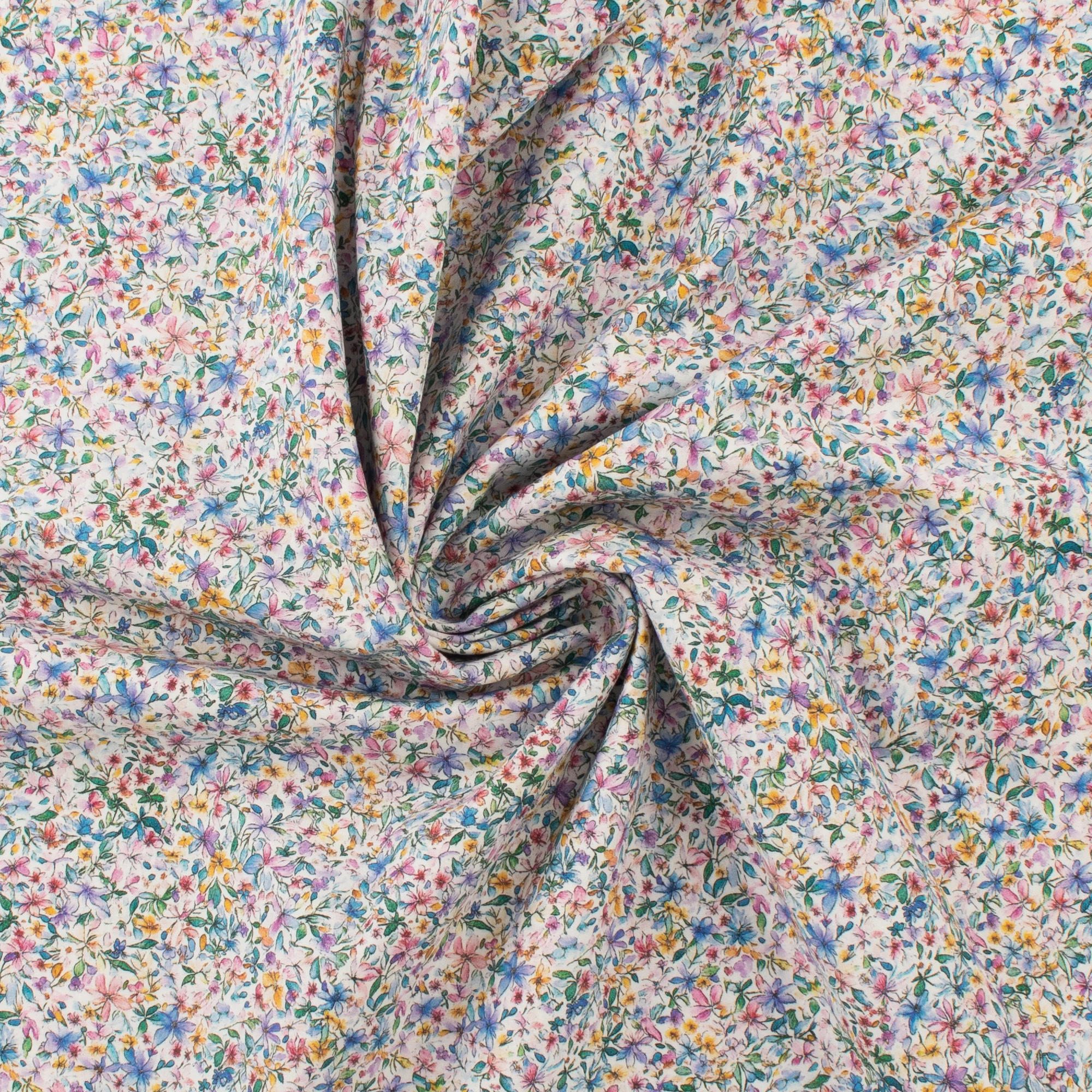 Printed Cotton - Lillibet Floral - 013 - Multi - Image 2