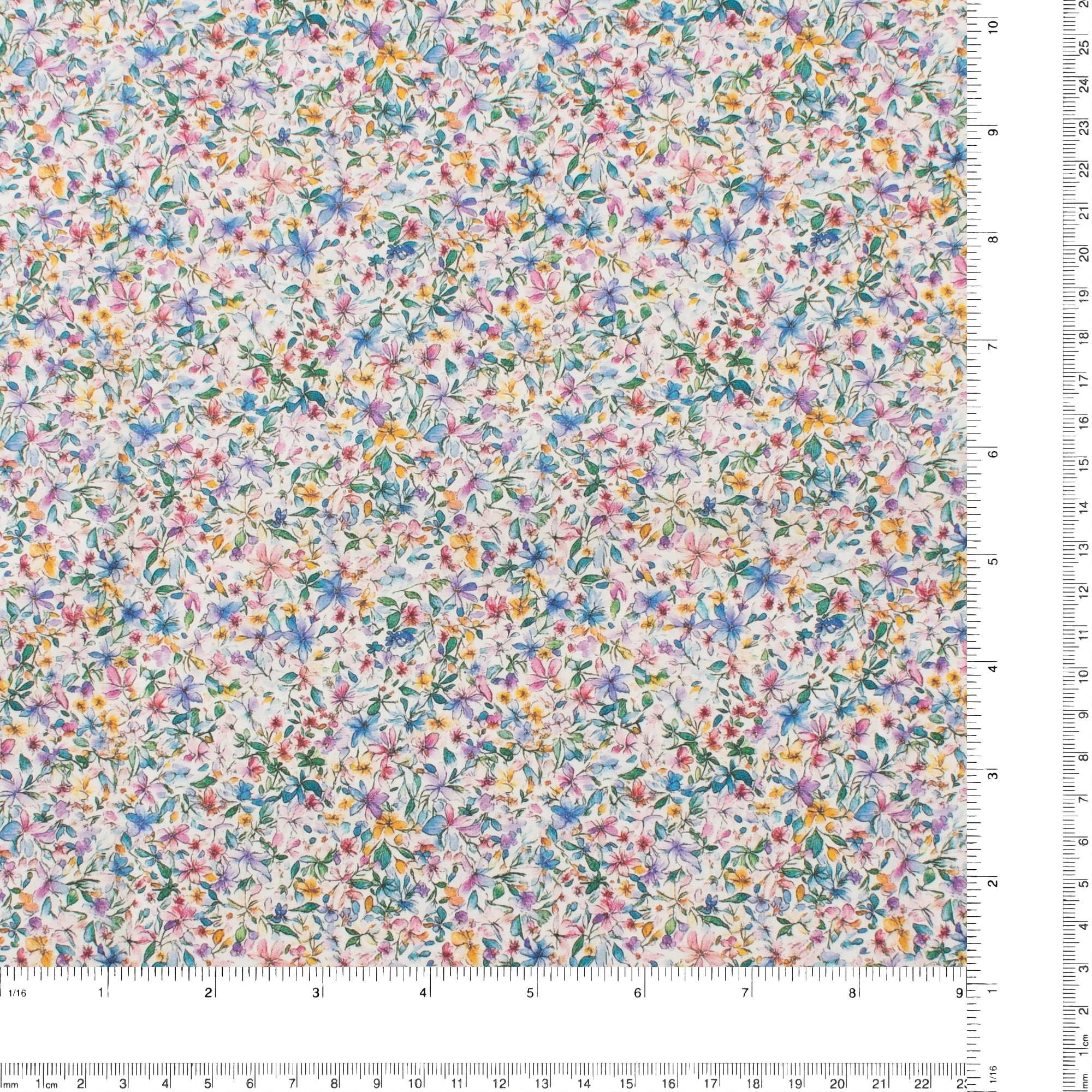 Printed Cotton - Lillibet Floral - 013 - Multi - Image 3