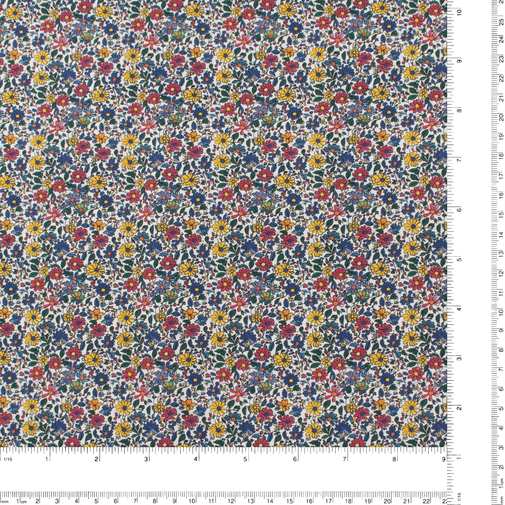 Printed Cotton - Lillibet Floral - 015 - Jewel - Image 3