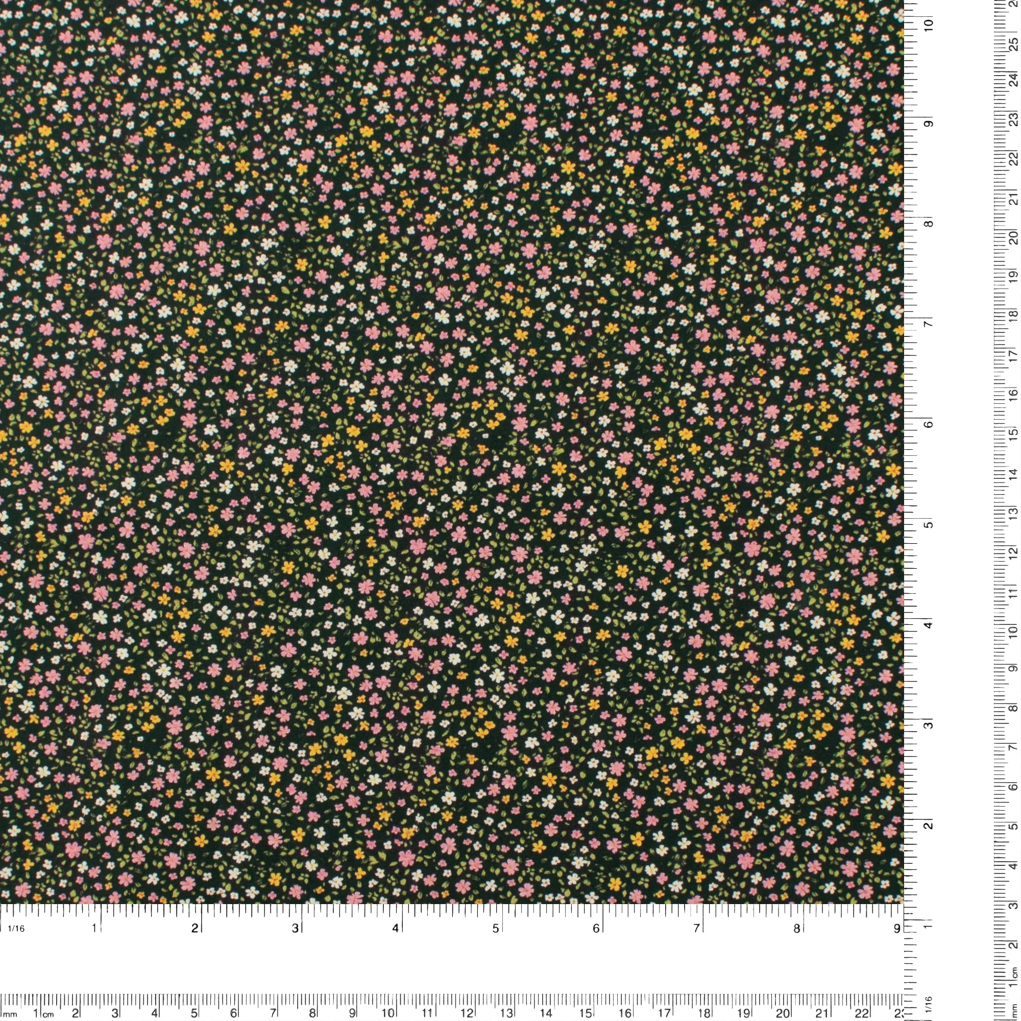 Printed Cotton - Lillibet Floral - 022 - Forest - Image 3