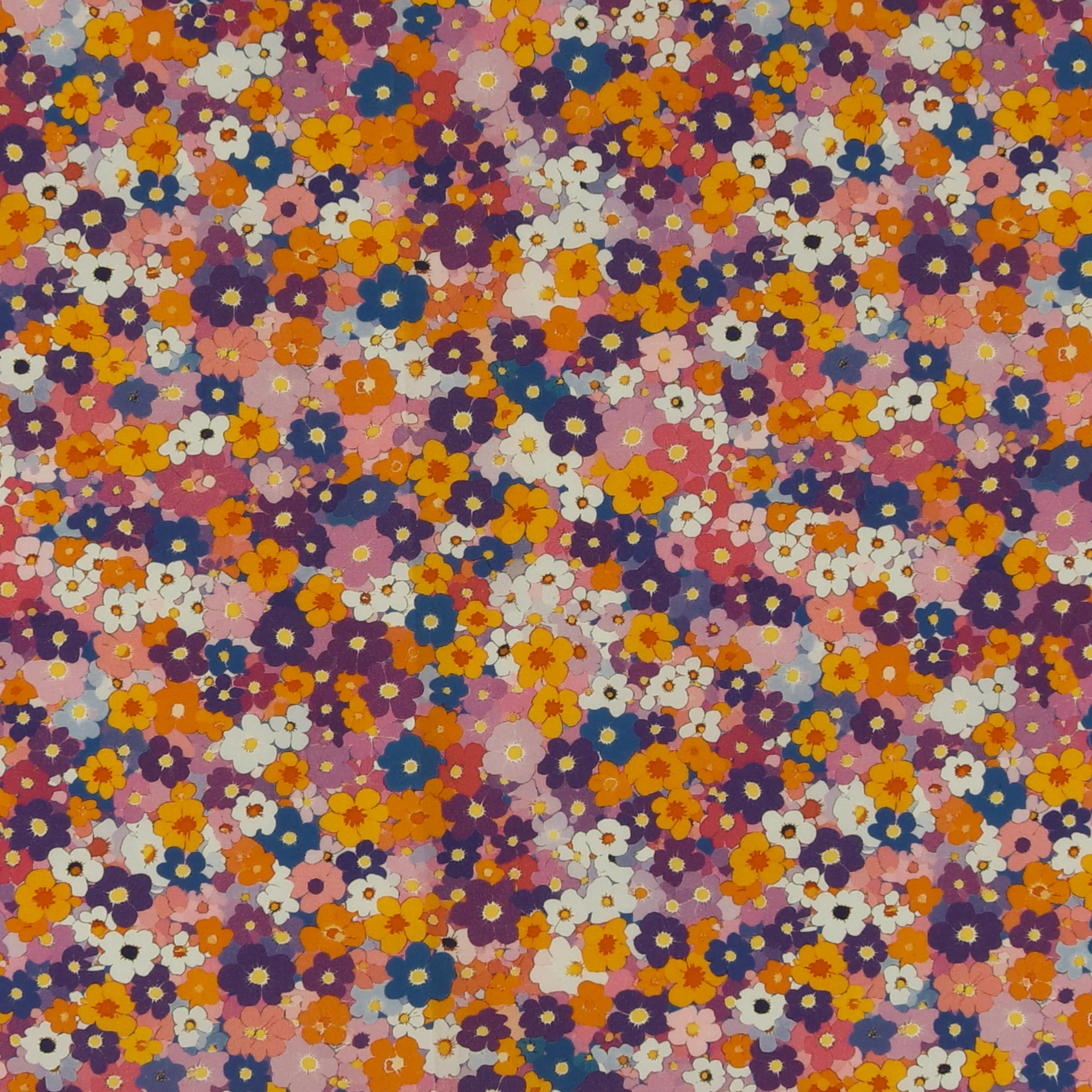 Printed Cotton - Lillibet Floral - 023 - Fiesta