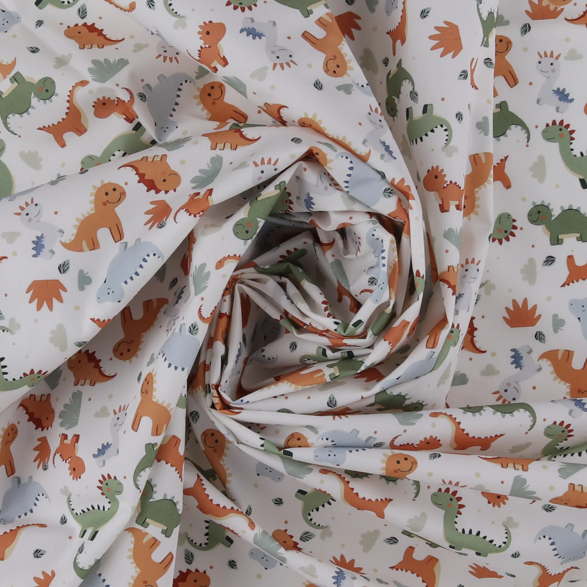 Printed Cotton - Little Ones - 006 - White - Image 2