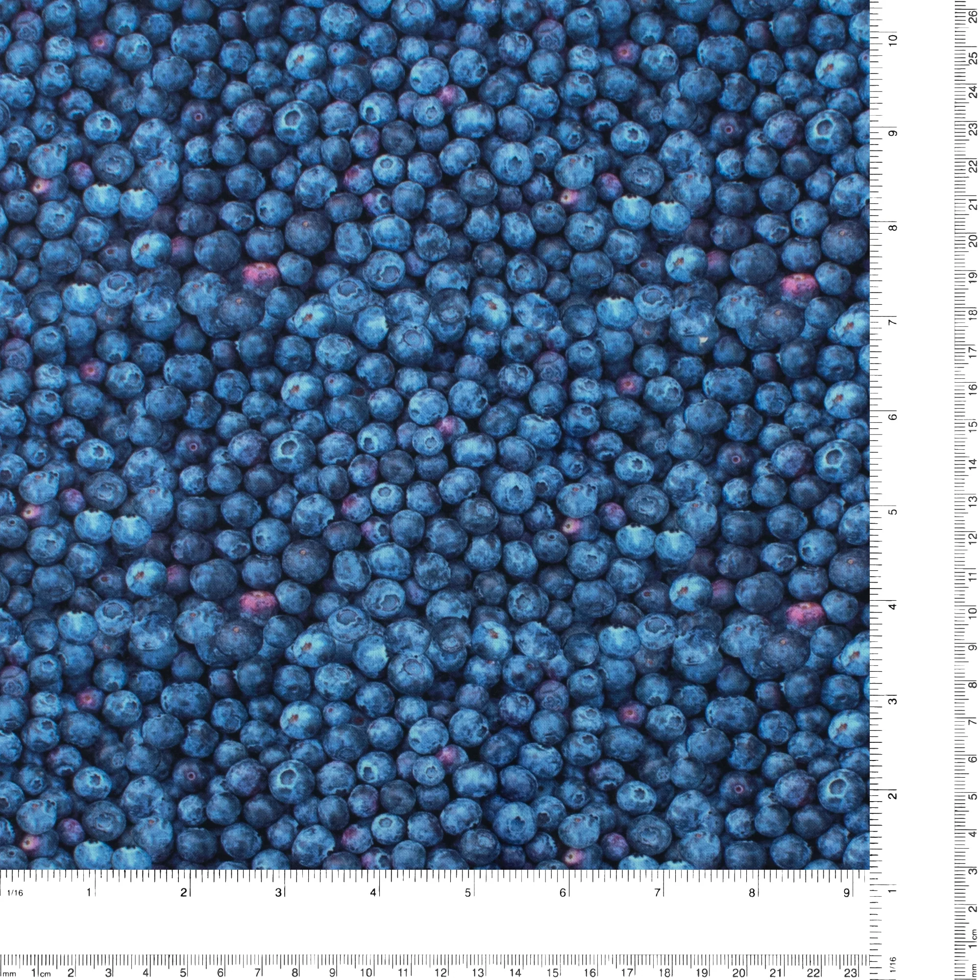 Printed Cotton - MOOK ESSENTIALS - 019 - Blueberry - Image 3
