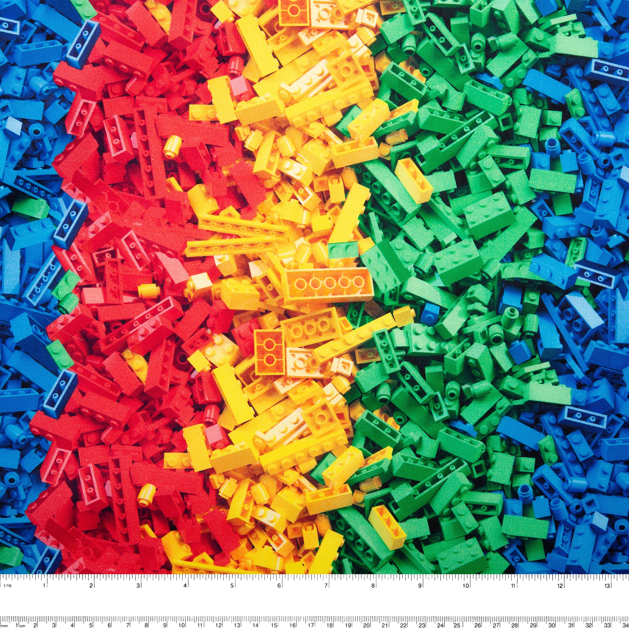 Printed Cotton - MOOK ESSENTIALS - Primary Bricks - Image 3