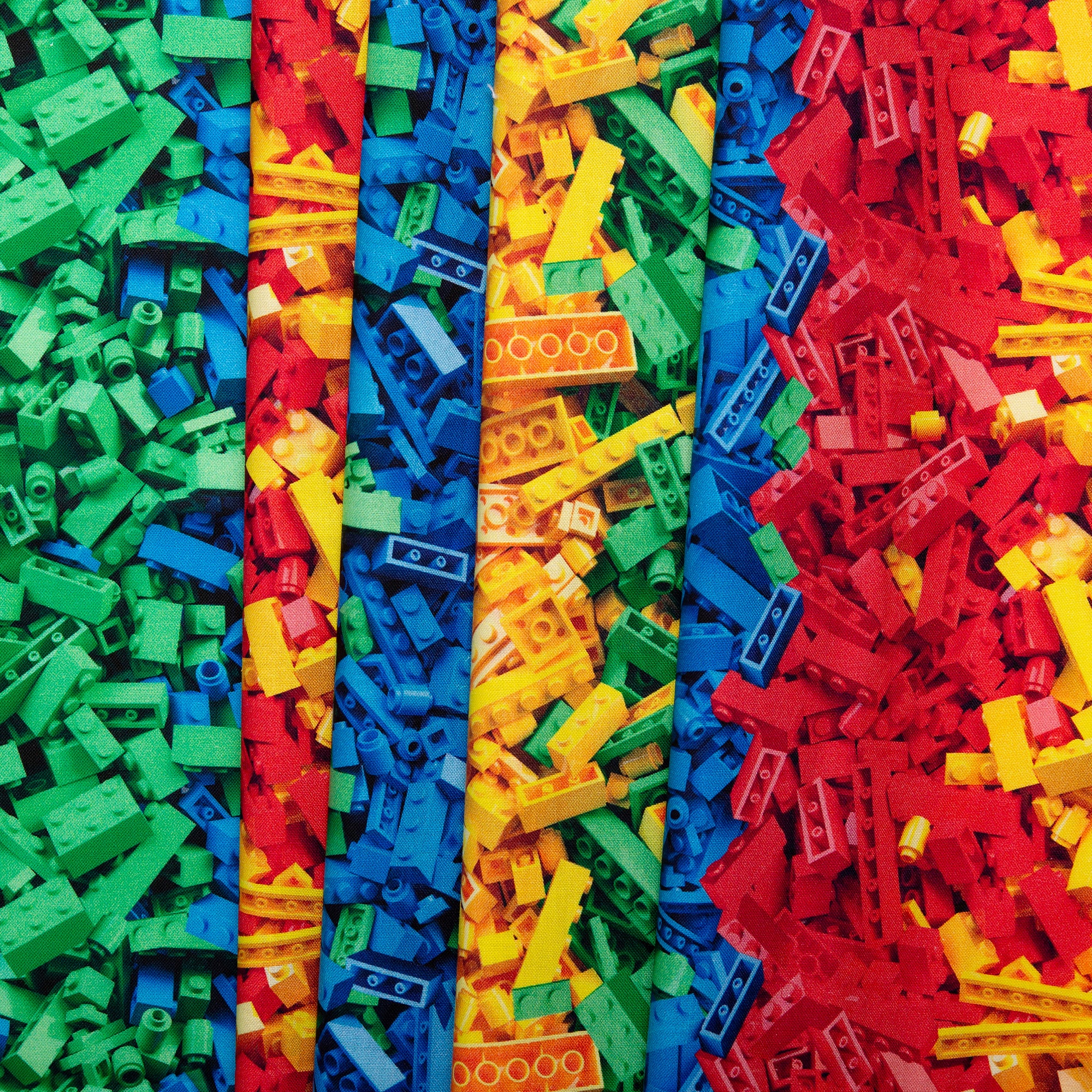 Printed Cotton - MOOK ESSENTIALS - Primary Bricks - Image 4