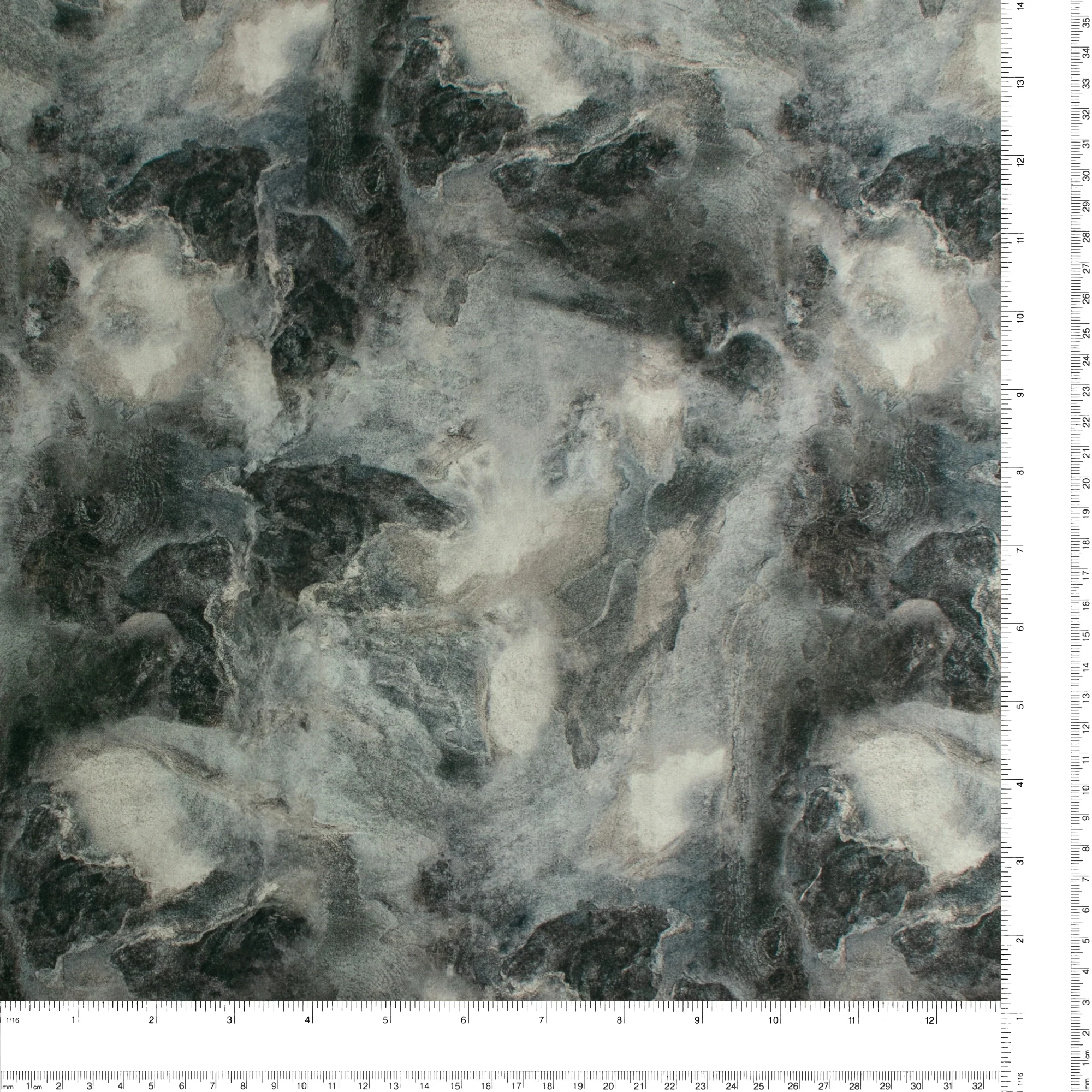 Printed Cotton - NATURAL WONDERS - 010 - Grey - Image 3