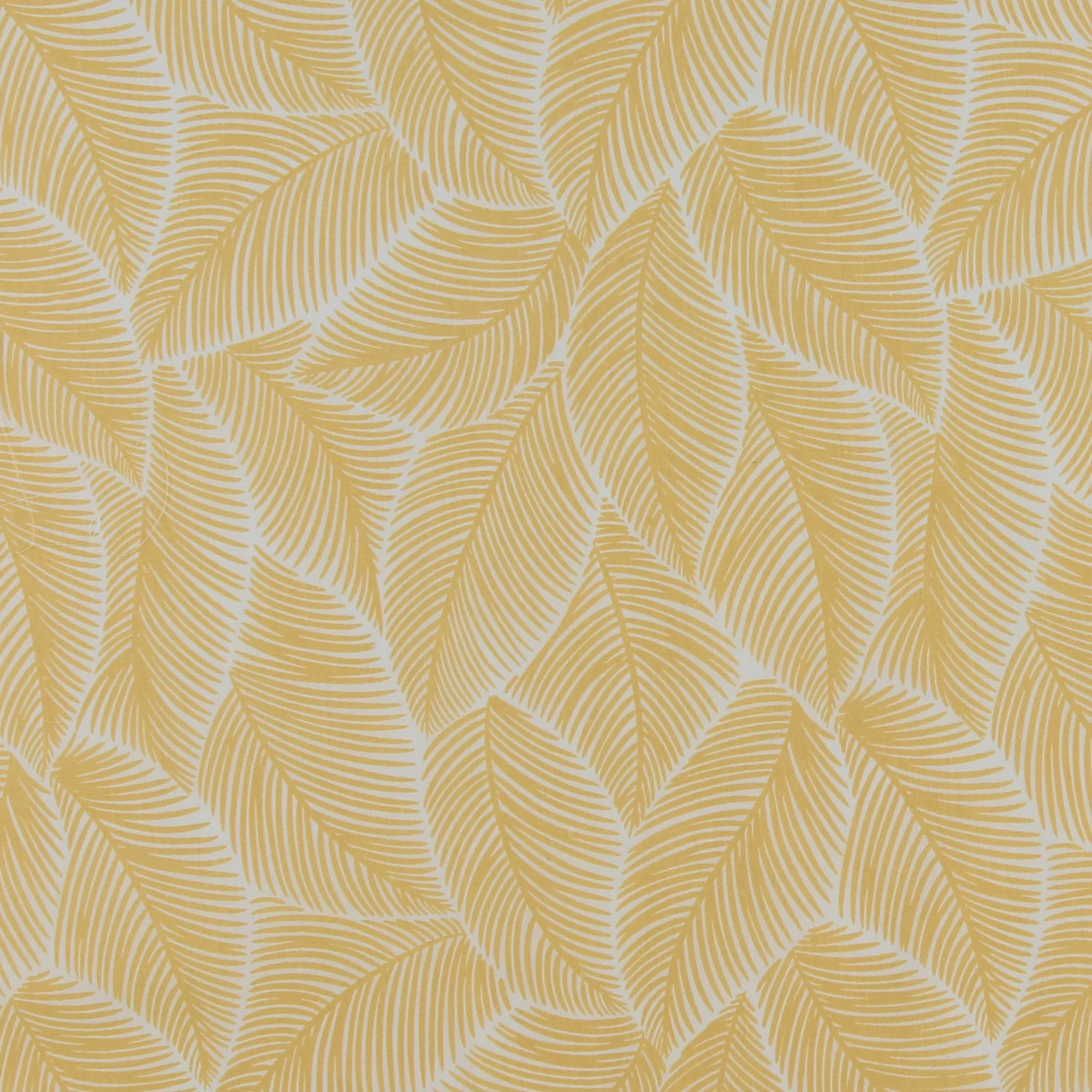 Printed Cotton Popline - WINNIE - 012 - Yellow