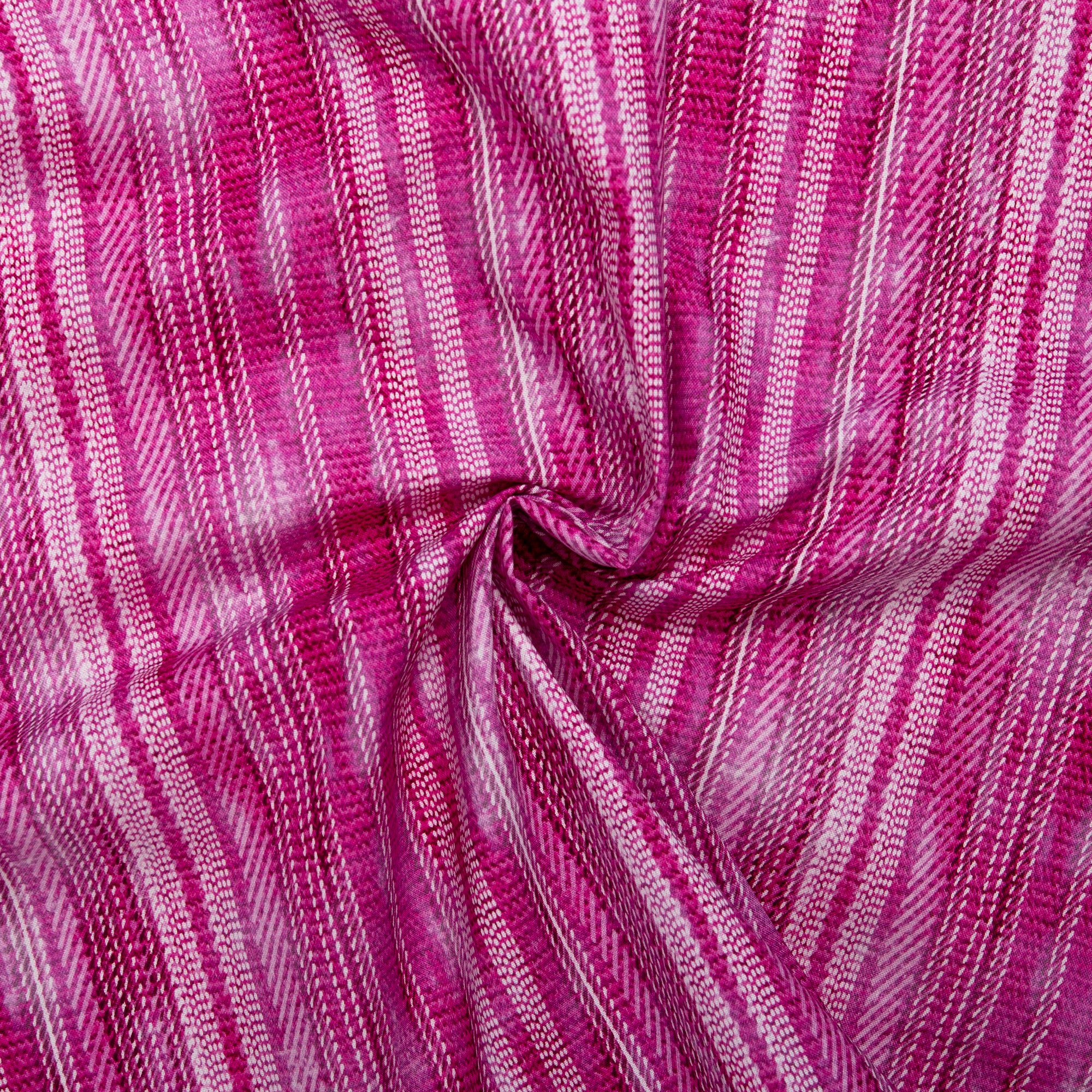 Printed cotton - POTPOURRI - Stripes - Laurel - Image 2