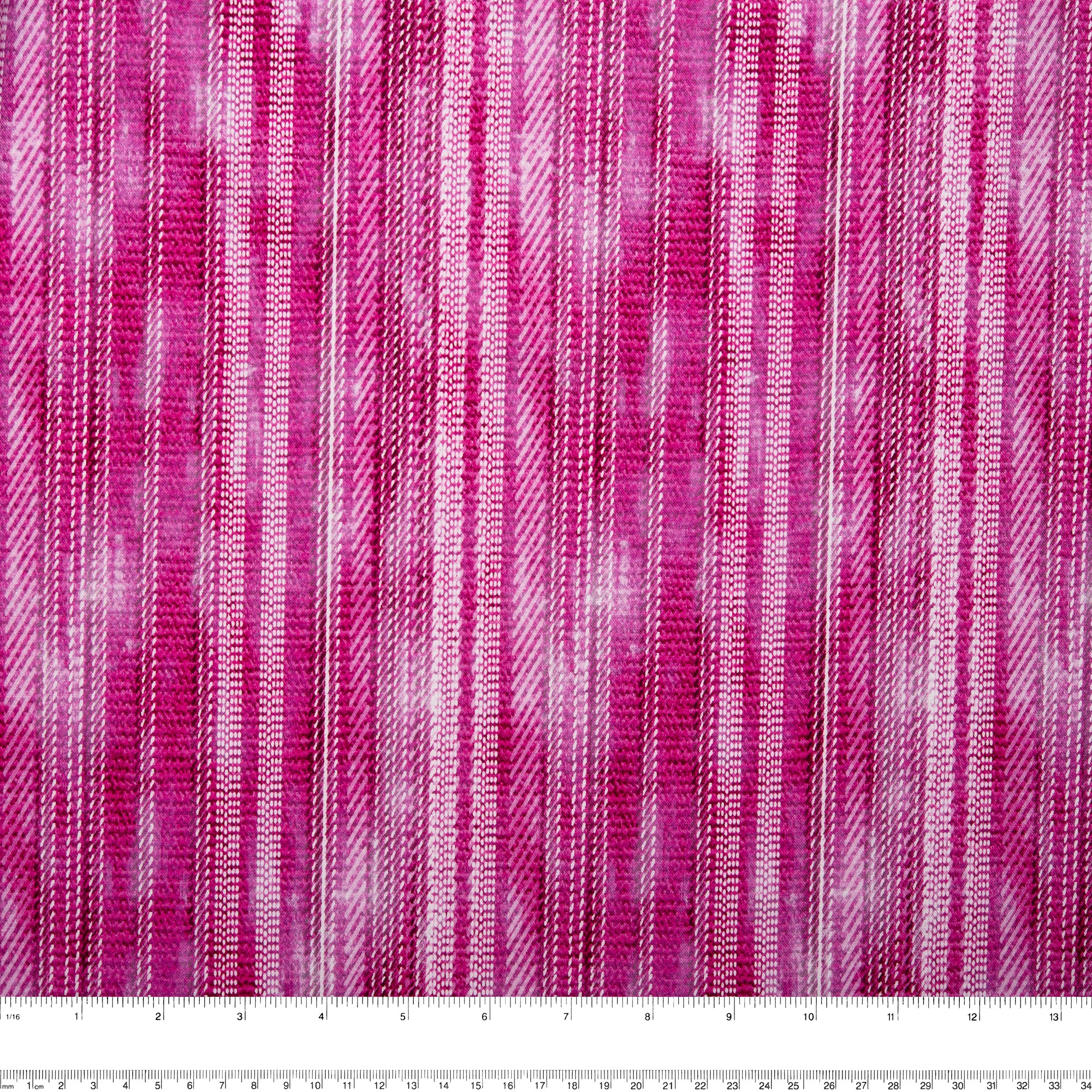 Printed cotton - POTPOURRI - Stripes - Laurel - Image 3