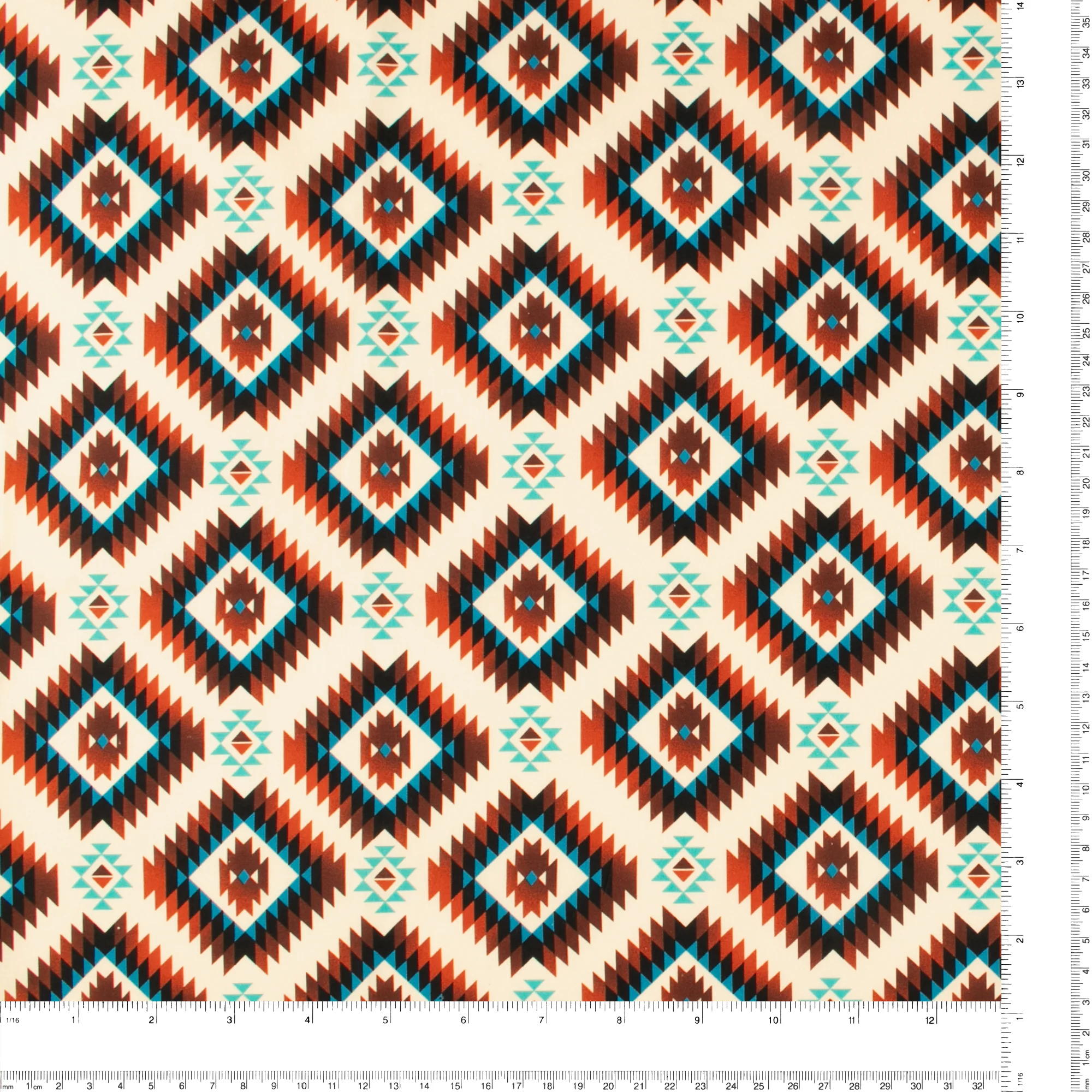 Printed Cotton - PRAIRIE CREEK - 014 - Natural - Image 3