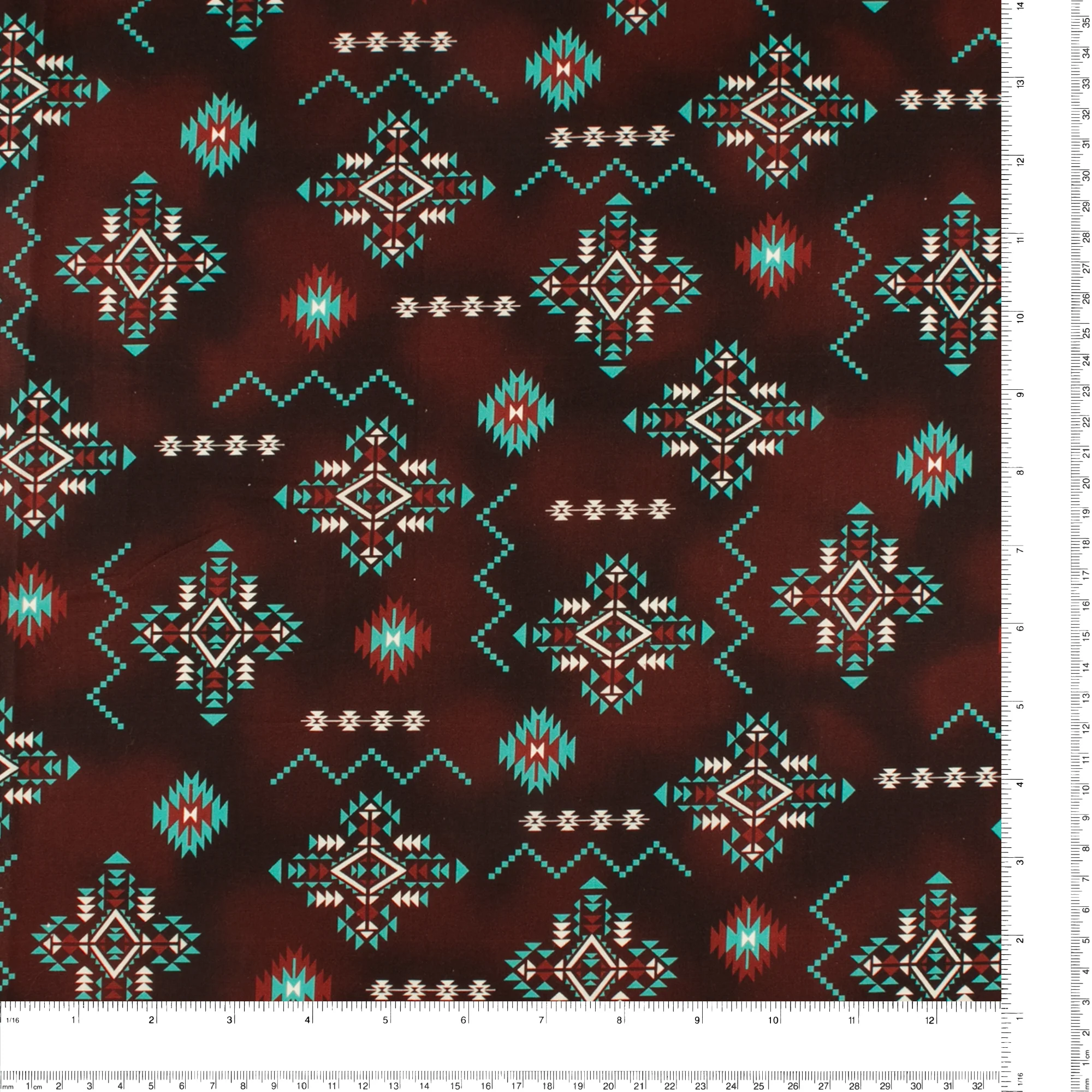 Printed Cotton - PRAIRIE CREEK - 023 - Brown - Image 3