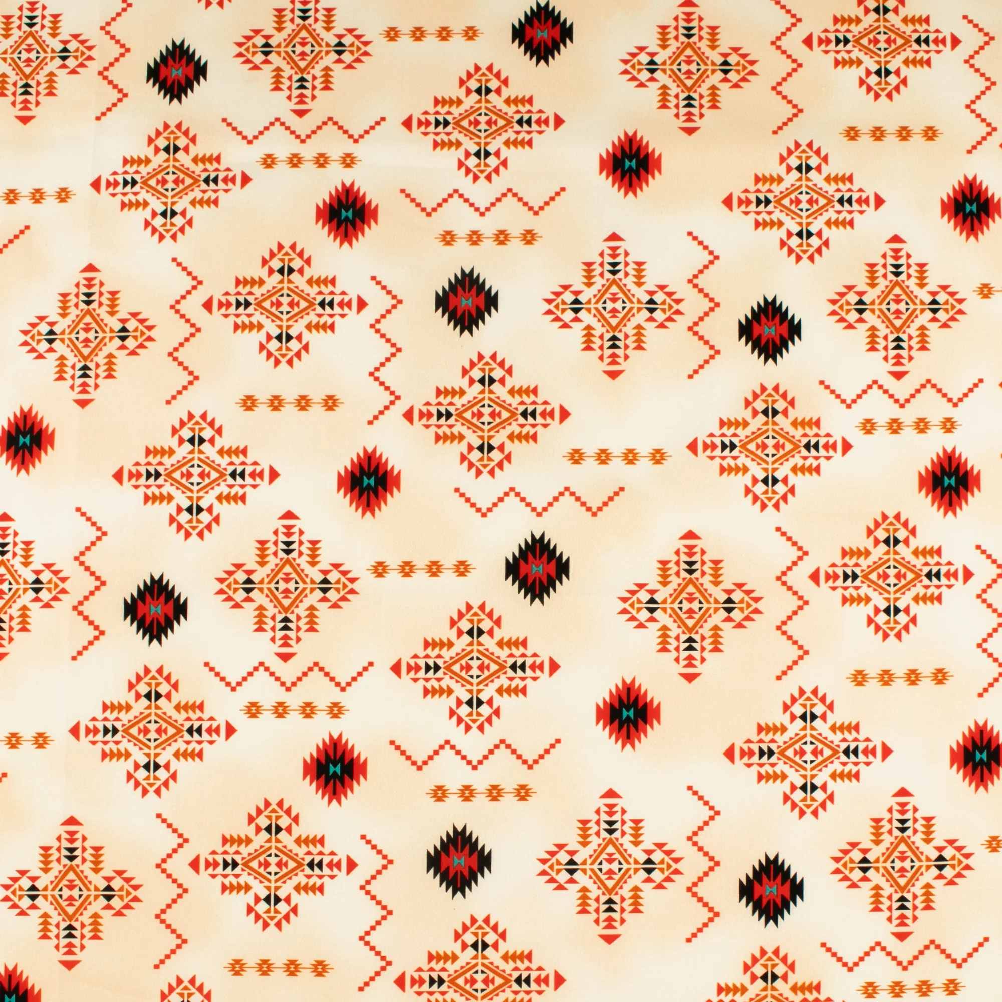 Printed Cotton - PRAIRIE CREEK - 025 - Natural