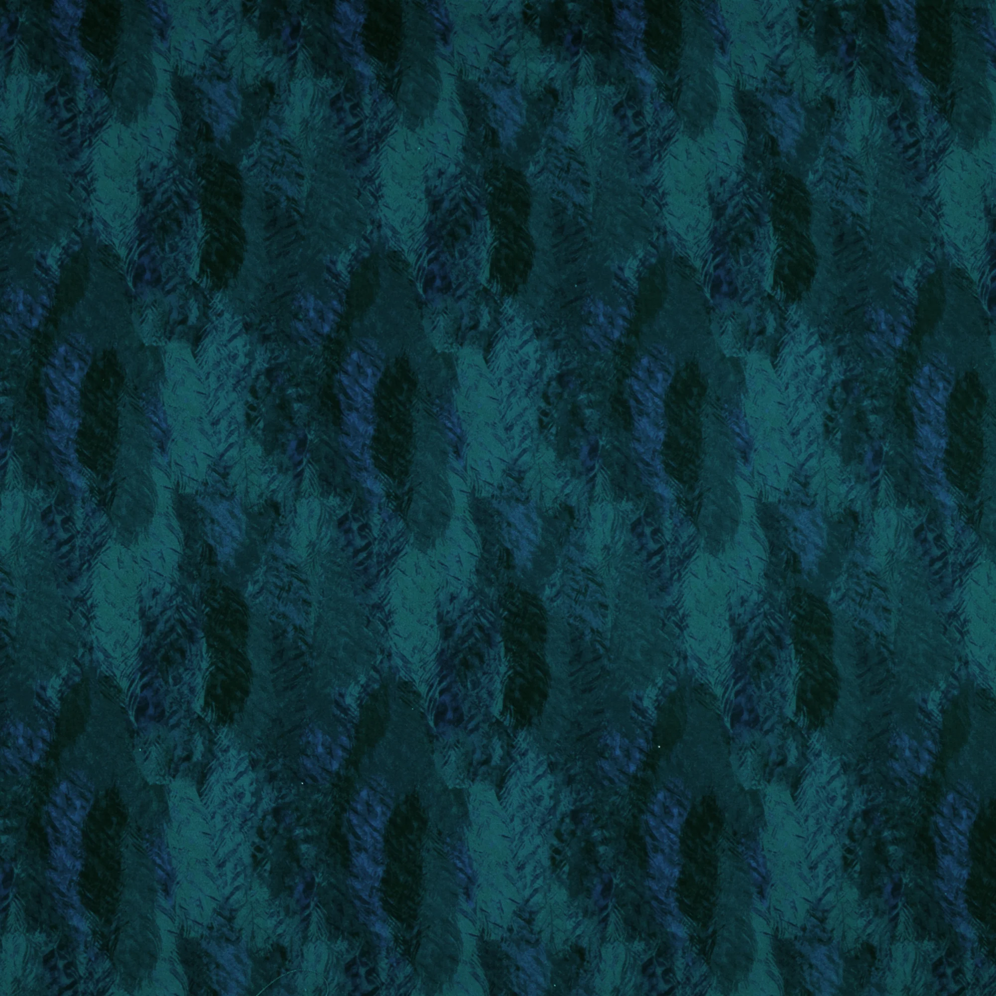 Printed Cotton - PROMENADE - 009 - Teal