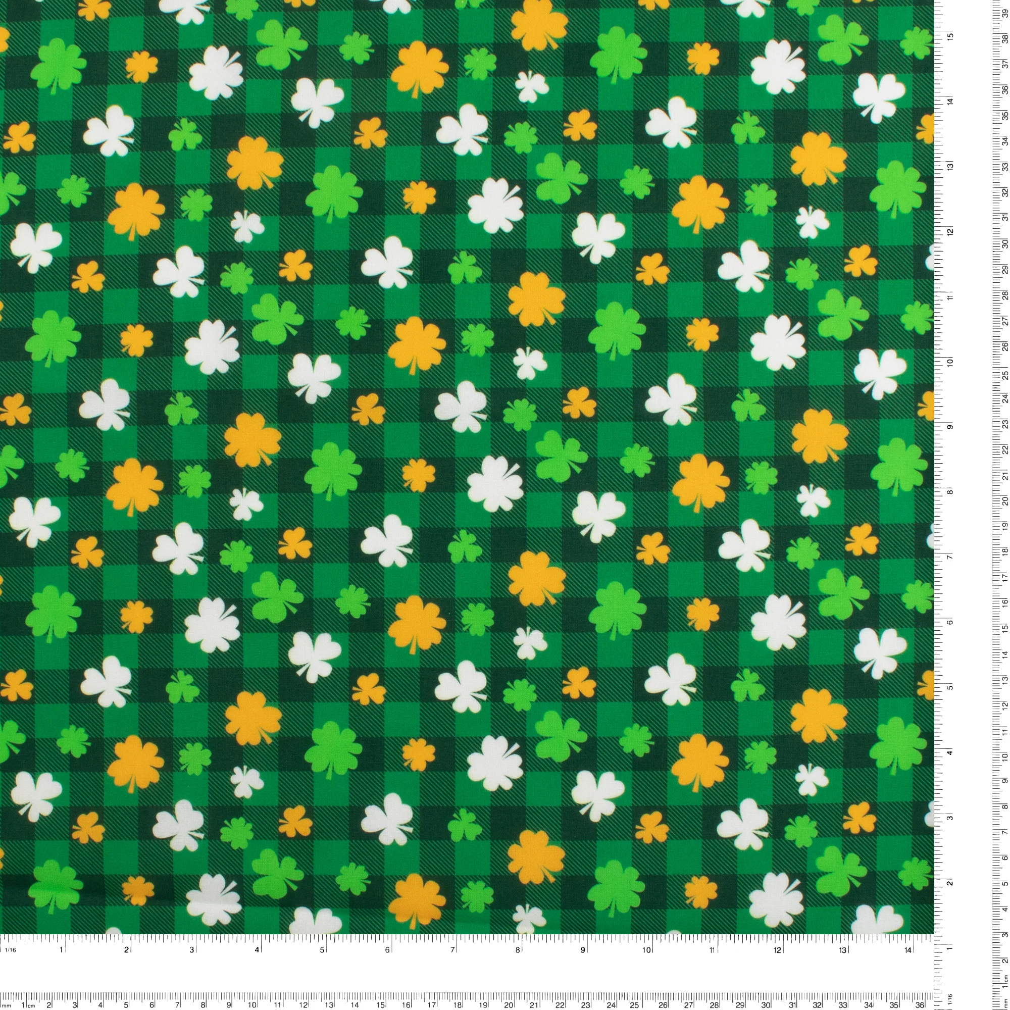 Printed Cotton - SAINT-PATRICK - 023 - Green - Image 3