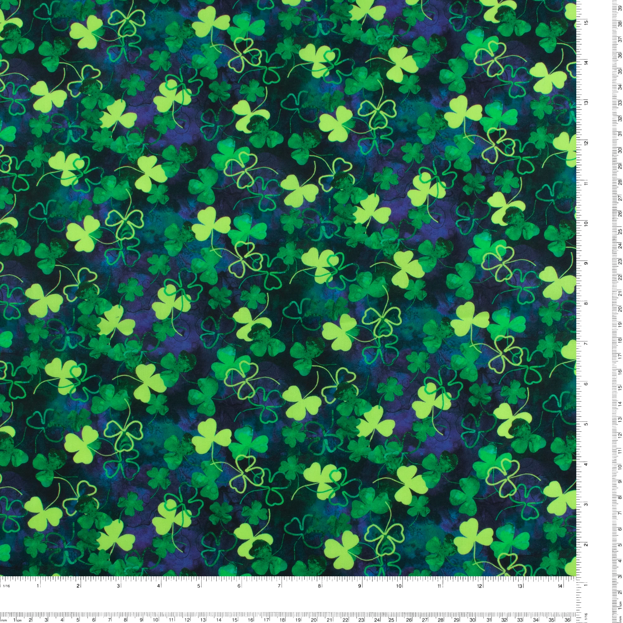 Printed Cotton - SAINT-PATRICK - 024 - Navy - Image 3