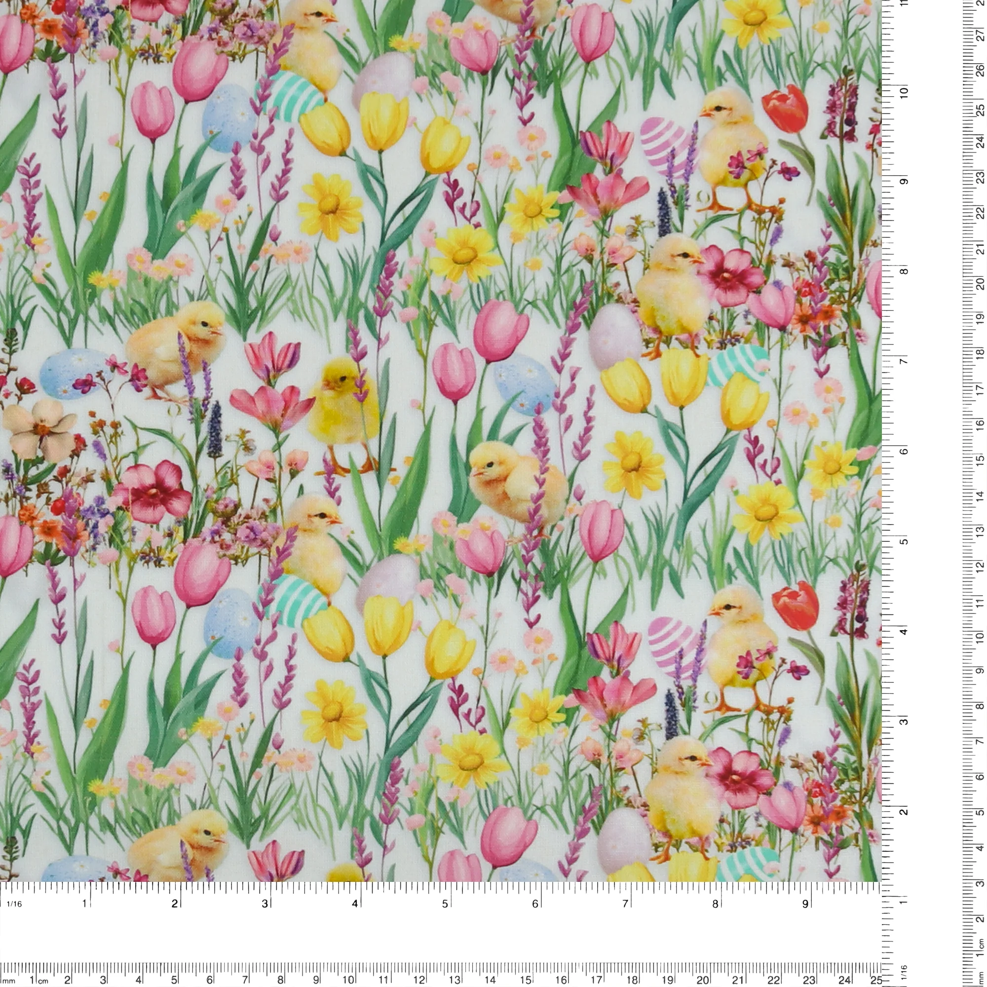 Printed Cotton - Tea Party - 006 - White - Image 3