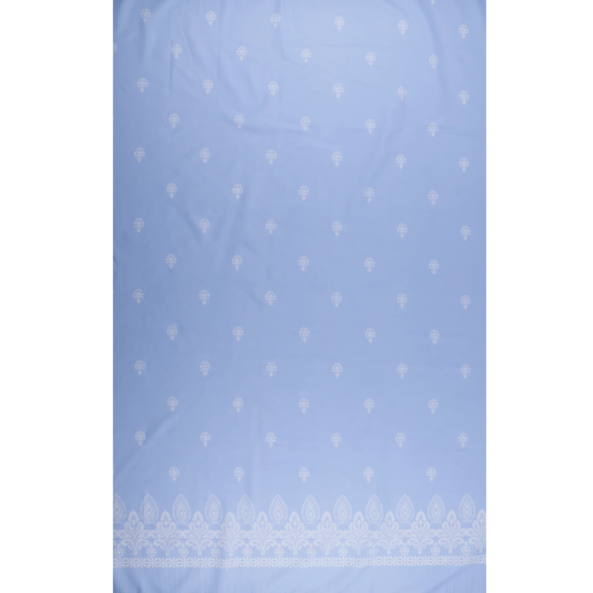 Printed Cotton Voile - EVERYDAY BLUES - 007 - Light Blue - Image 4