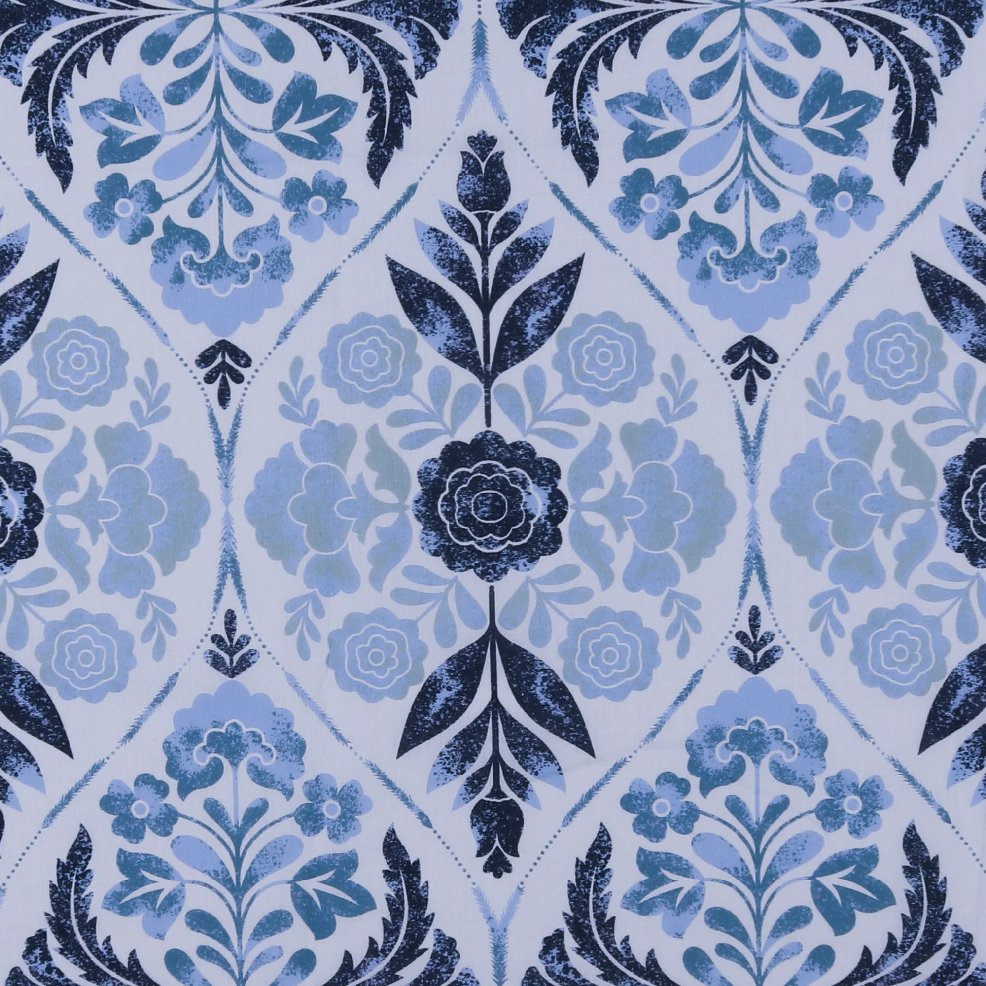 Printed Cotton Voile - EVERYDAY BLUES - 009 - Light Blue