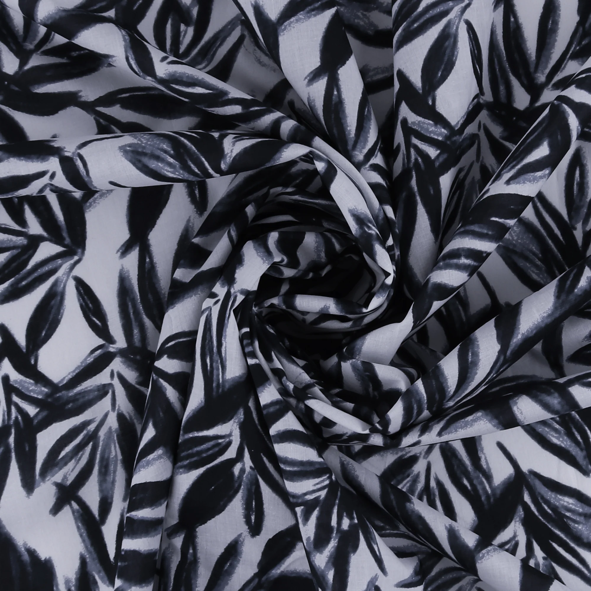 Printed Cotton Voile - EVERYDAY BLUES - 012 - Navy - Image 2