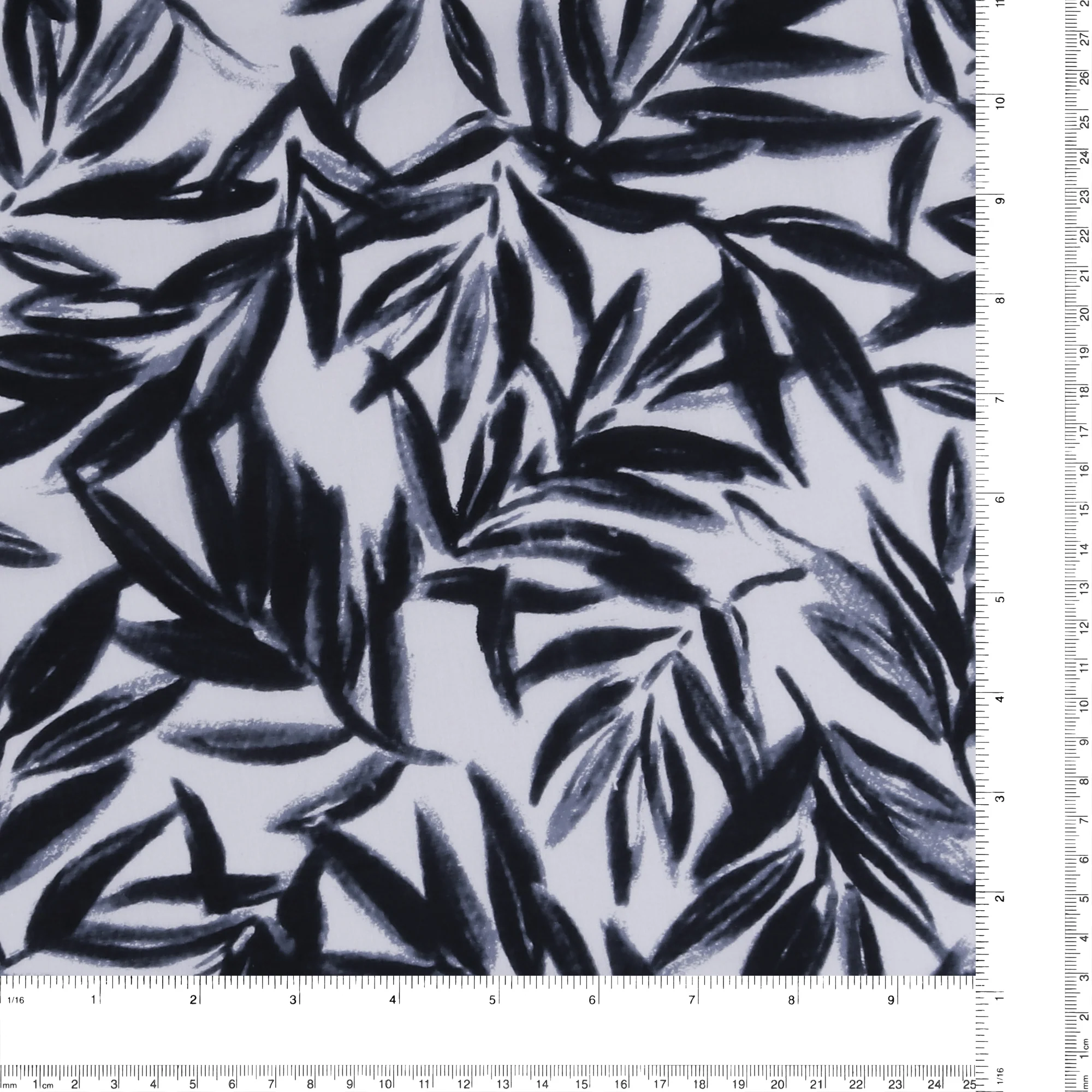Printed Cotton Voile - EVERYDAY BLUES - 012 - Navy - Image 3