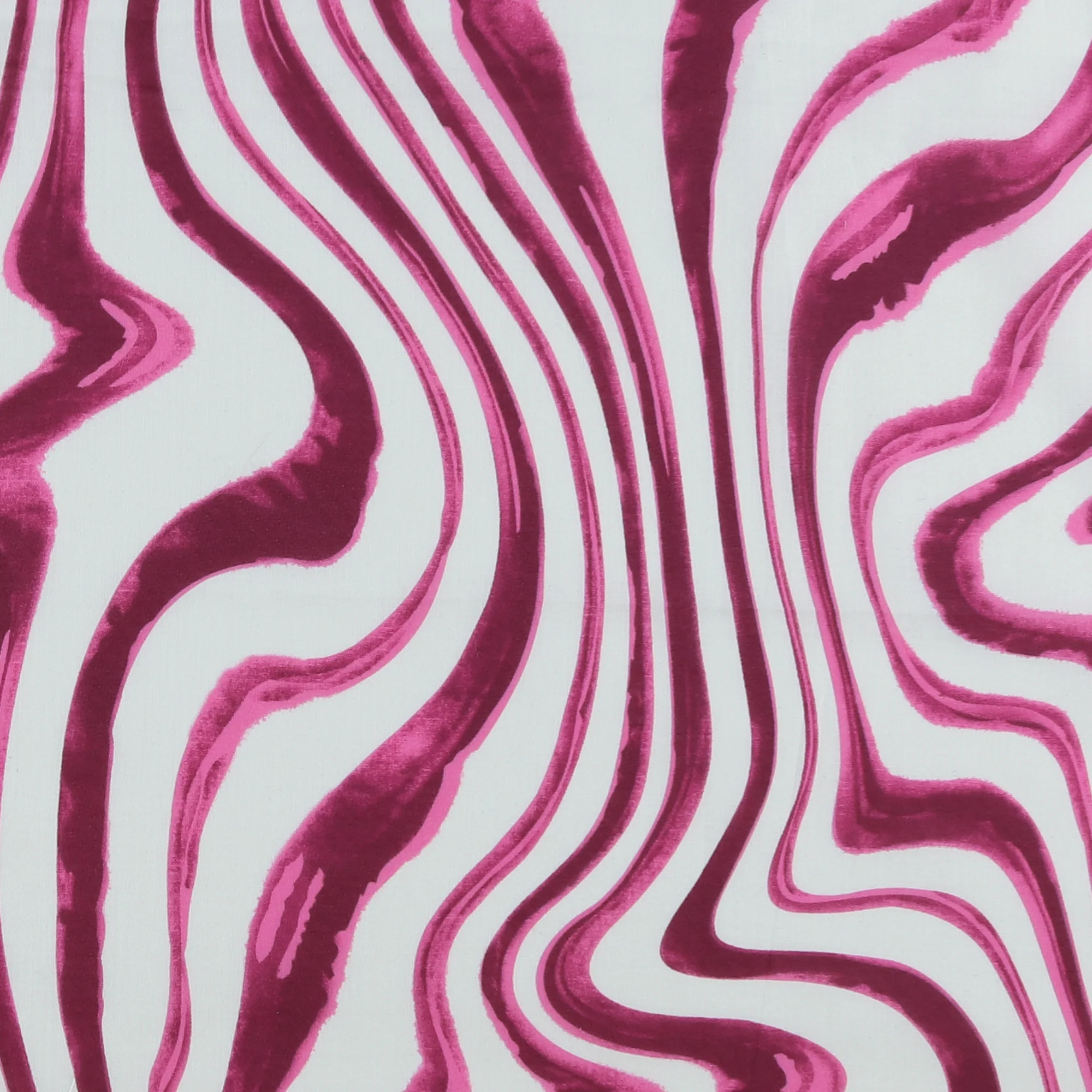 Printed Cotton Voile - MINERVA - 007 - Magenta