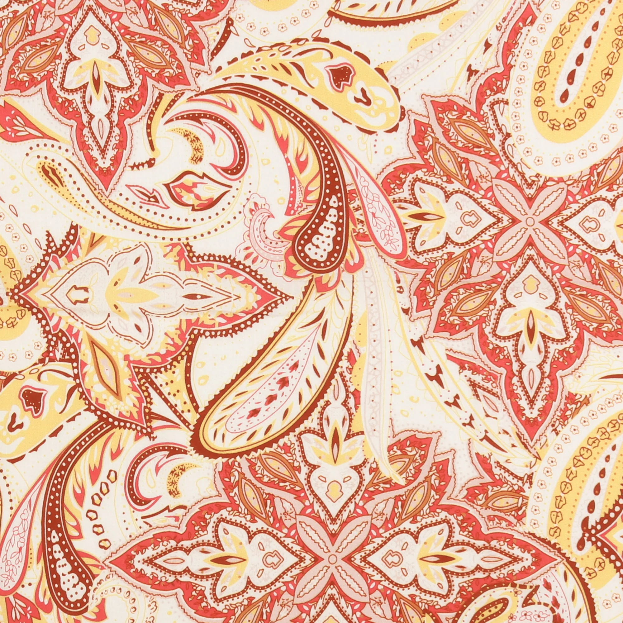 Printed Cotton Voile - MINERVA - 013 - Red