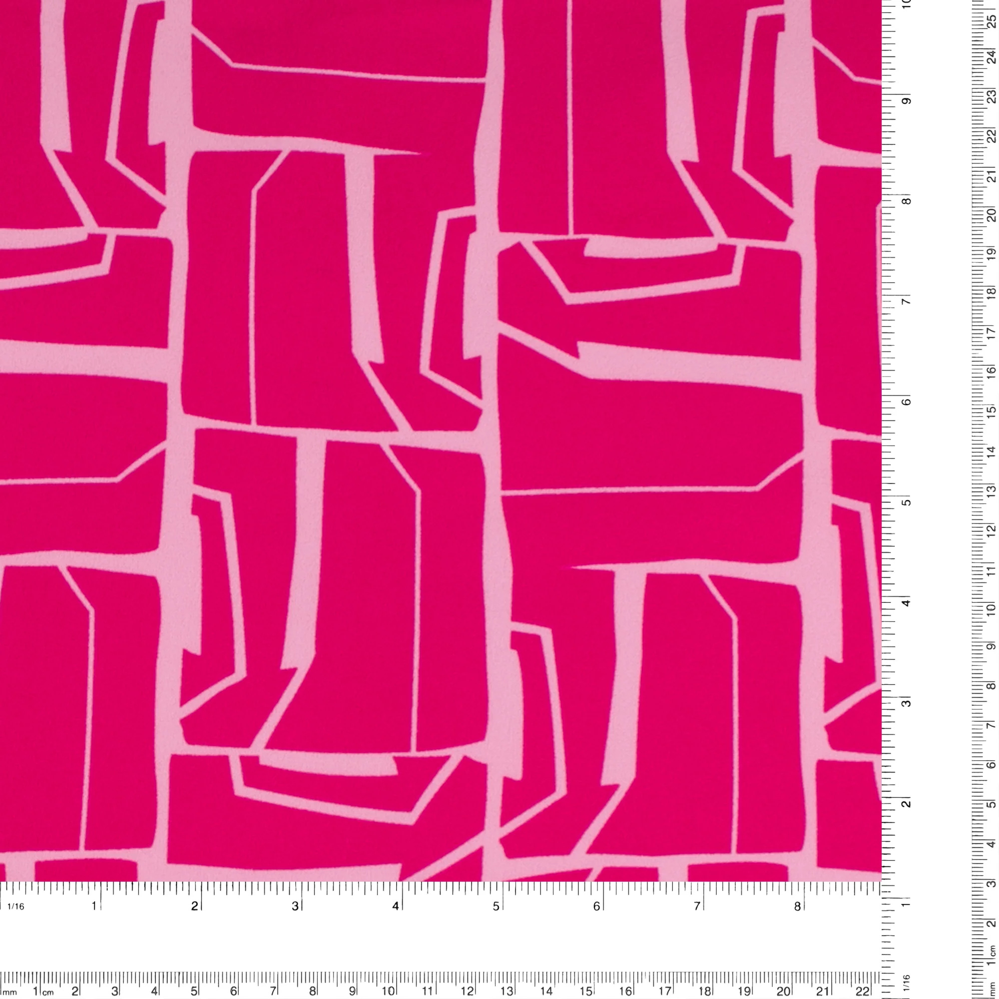 Printed Crepe Knit - TRICIA - 004 - Pink - Image 3