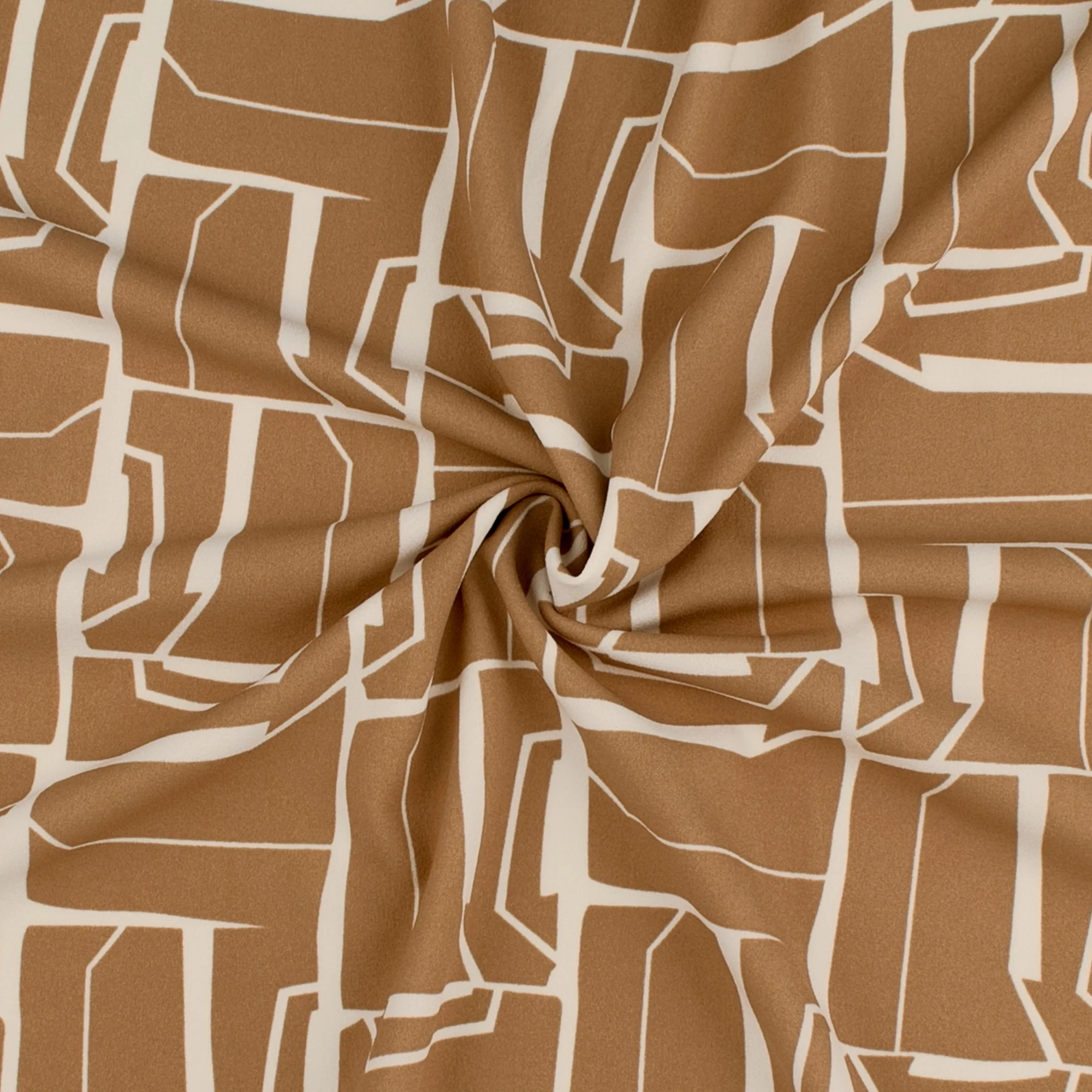 Printed Crepe Knit - TRICIA - 006 - Sand - Image 2