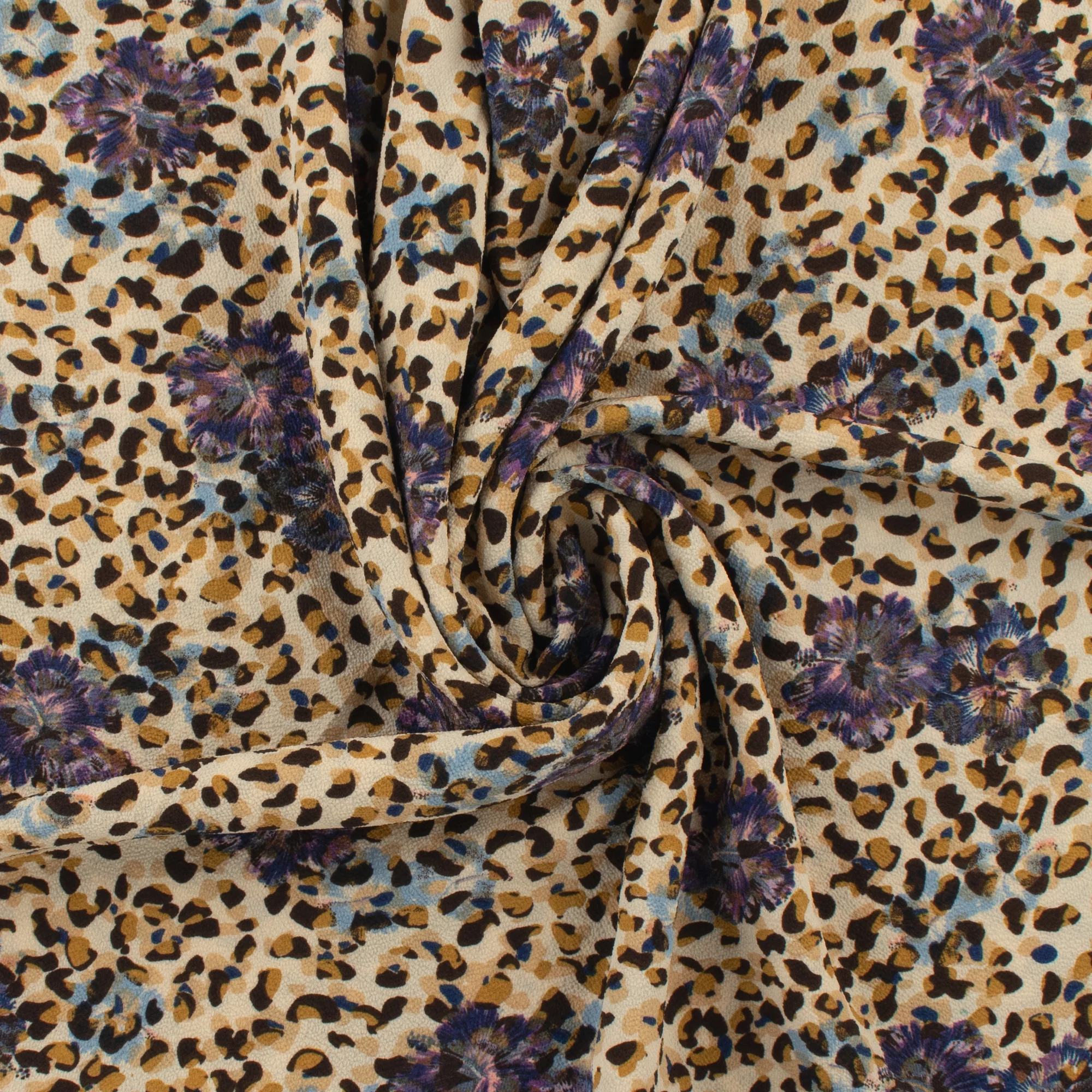 Printed Crepe - ROTTERDAM - 003 - Beige - Image 2