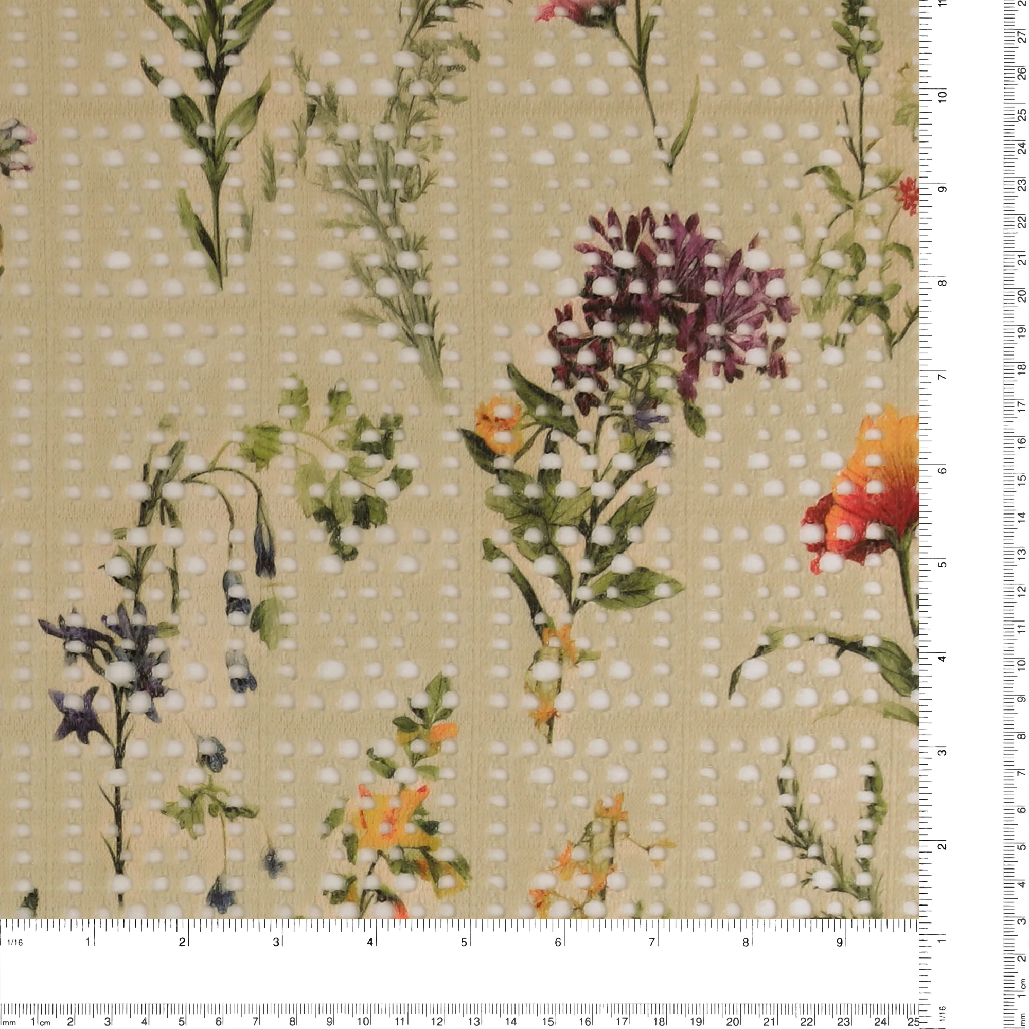 Printed Crochet - DESERT NILE - 002 - Natural - Image 3