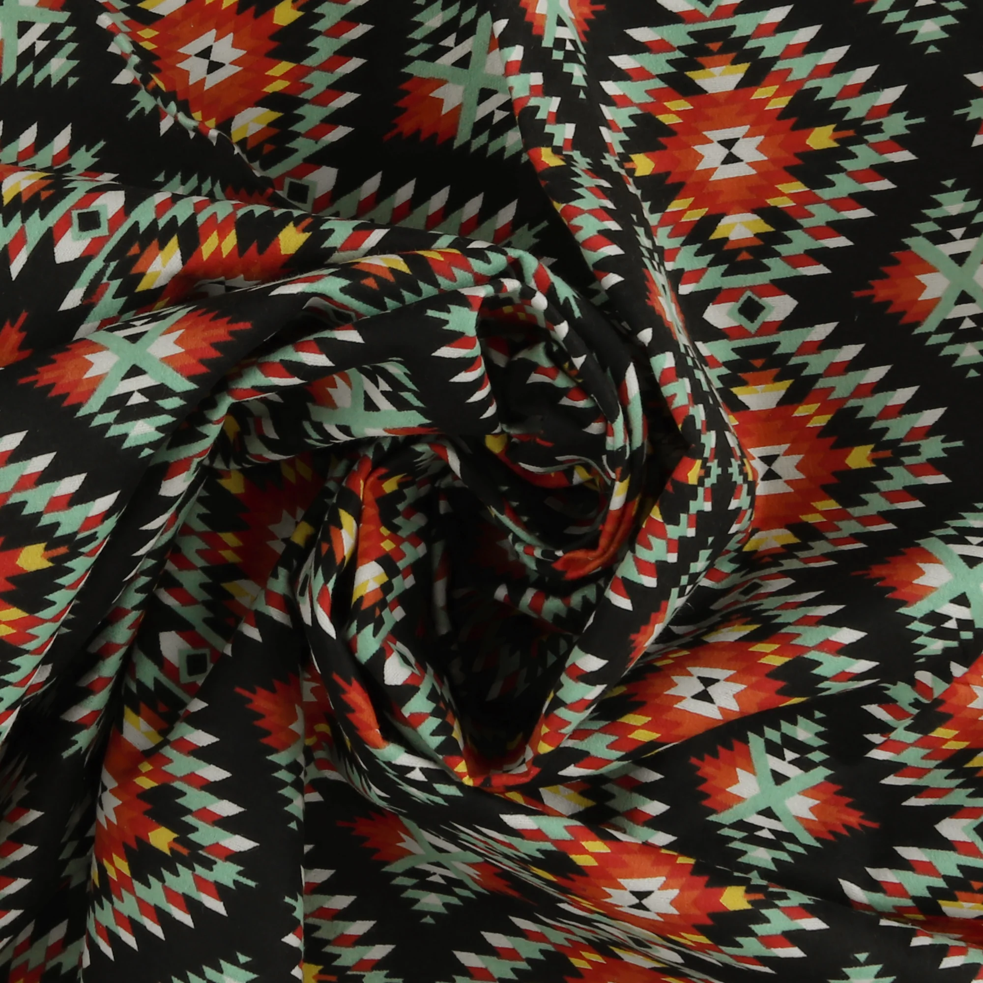 Printed Flannelette - CHARLIE - 114 - Black - Image 2