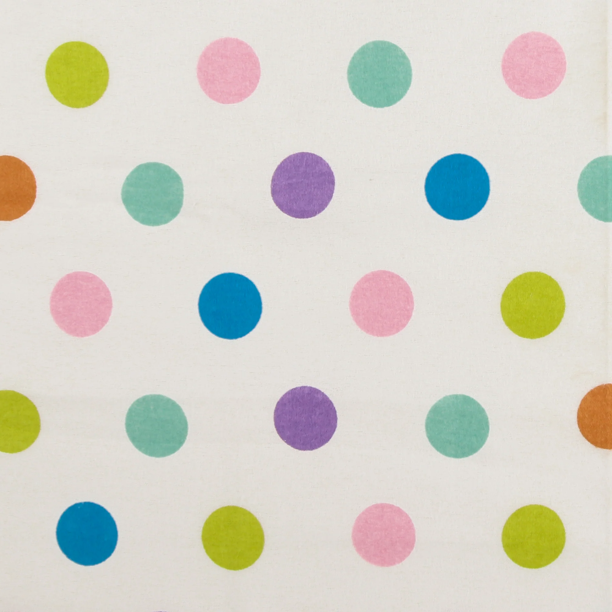 Printed Flannelette - CHARLIE - 141 - White