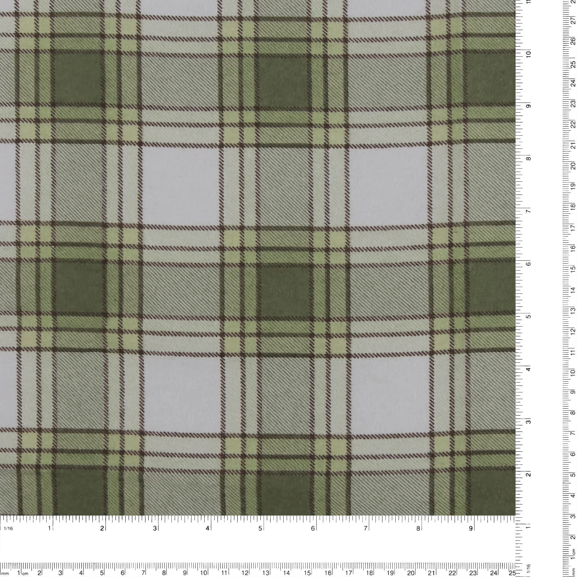 Printed Flannelette - CHARLIE - 145 - Thistle - Image 3