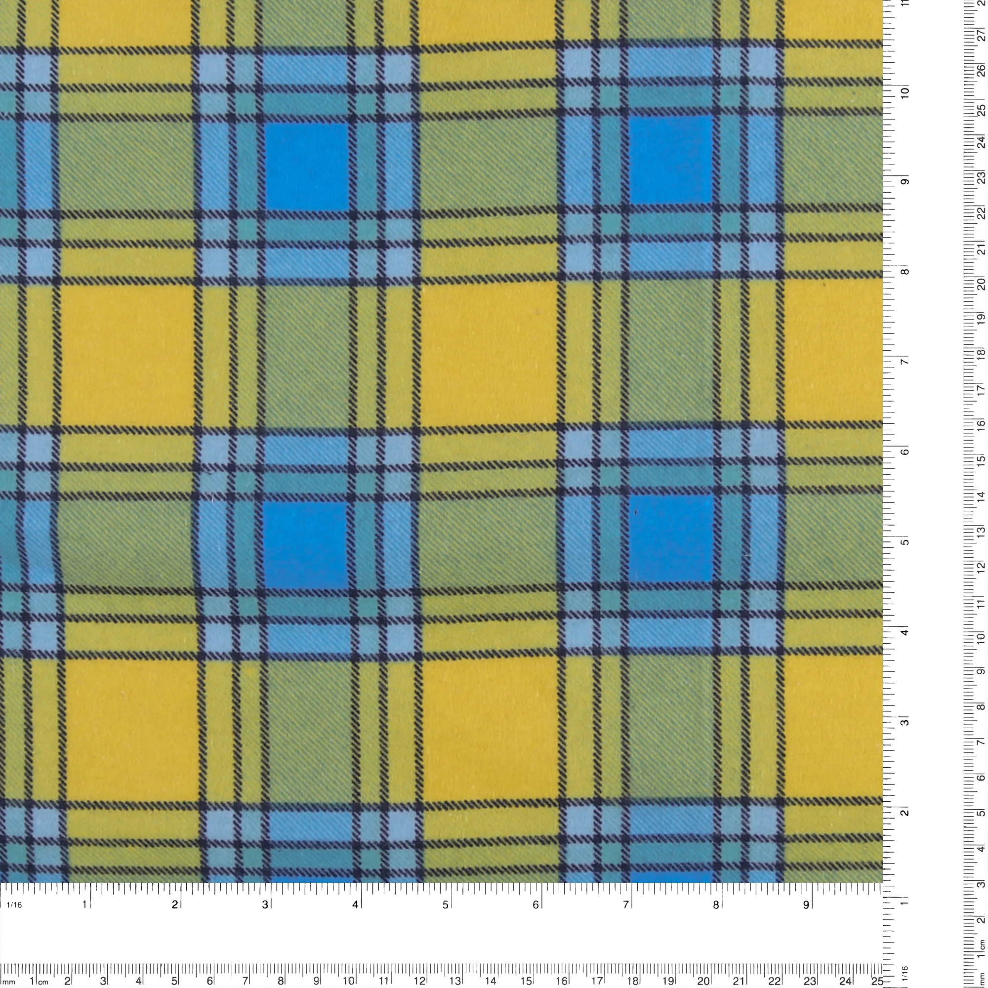 Printed Flannelette - CHARLIE - 148 - Sunrise - Image 3
