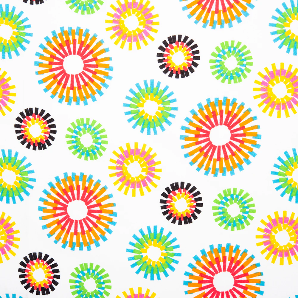 Printed Flannelette - CHARLIE - 848 - Bright