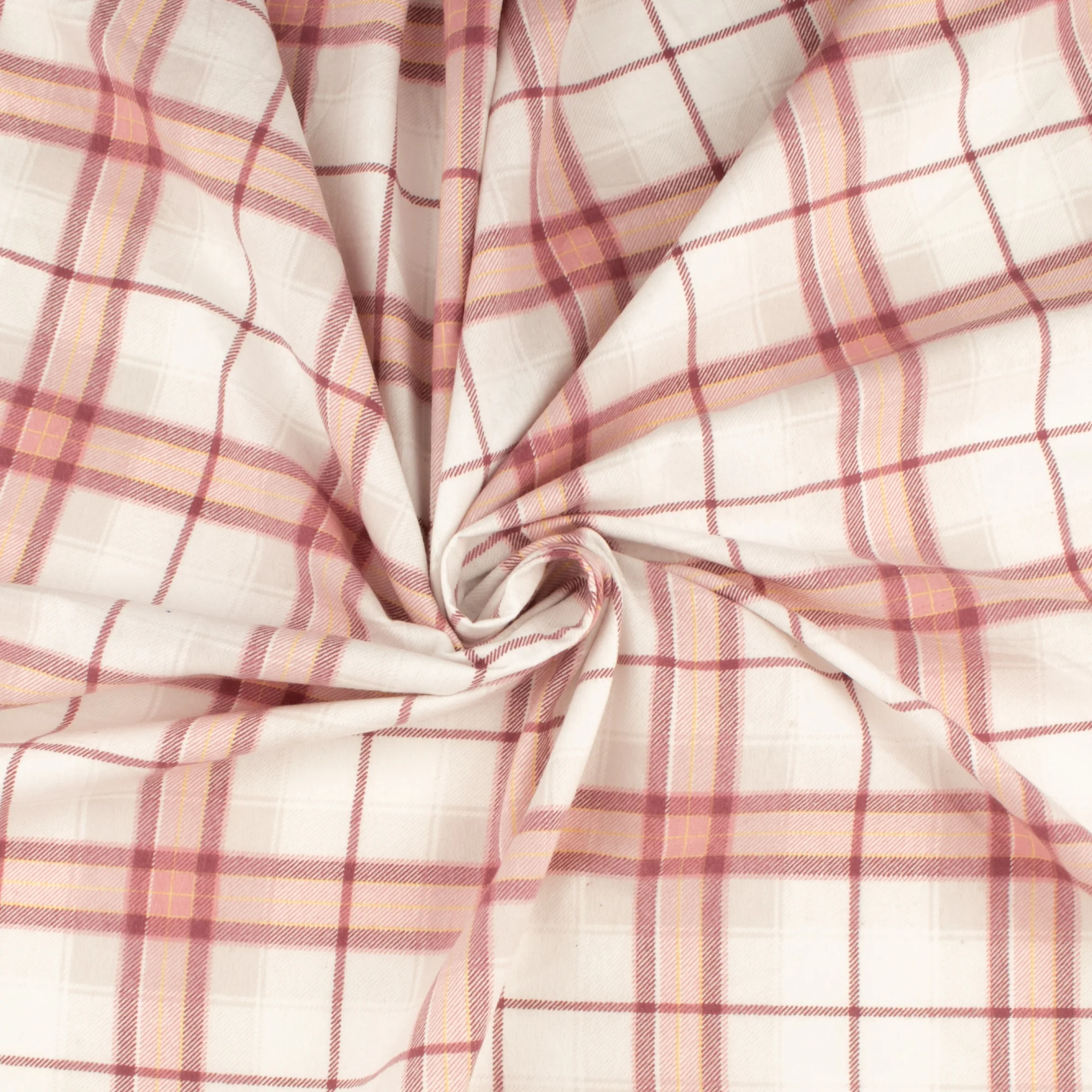 Printed Flannelette CHELSEA - 1425 - Dusty Pink - Image 2