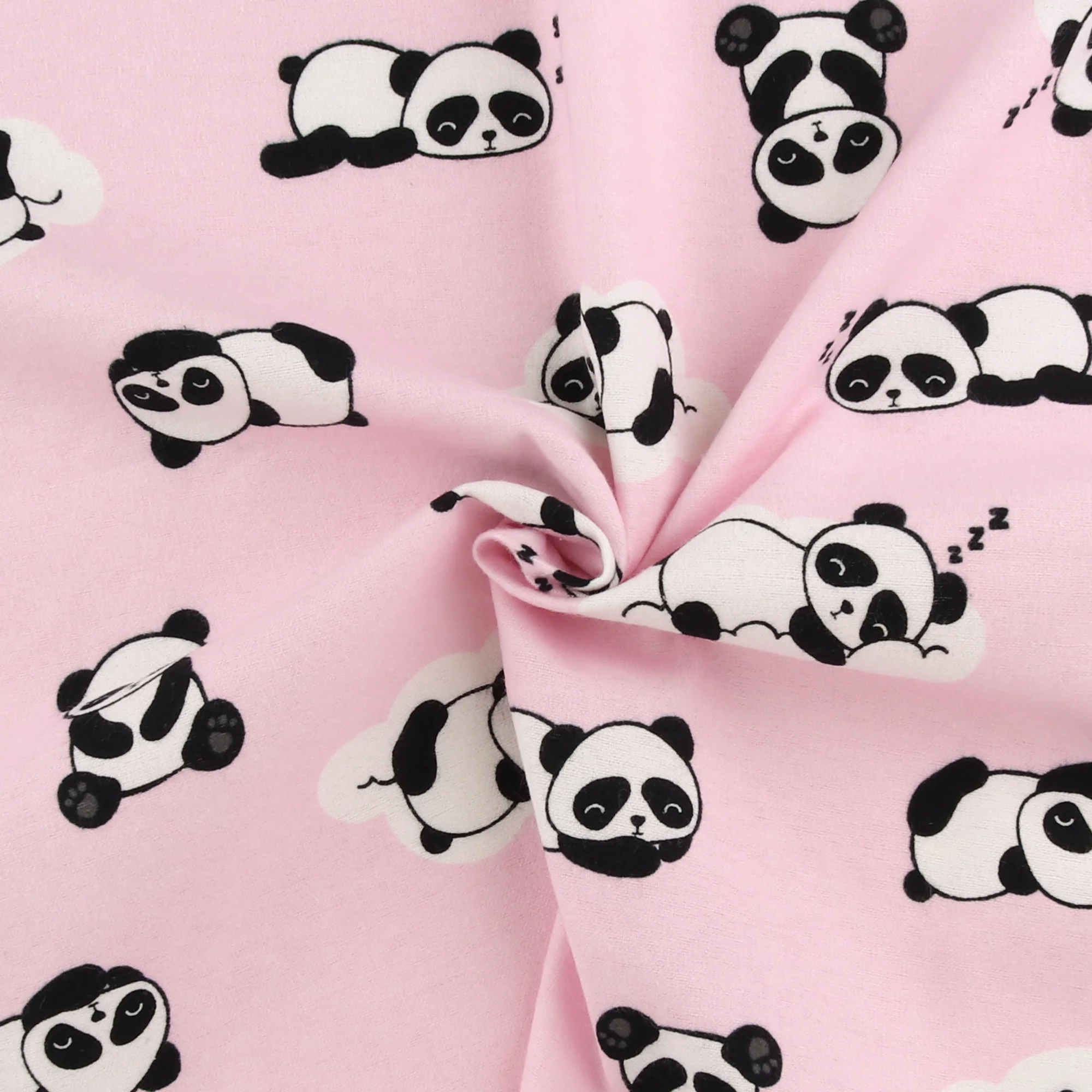 Printed Flannelette CHELSEA - 1445 - Light Pink - Image 2