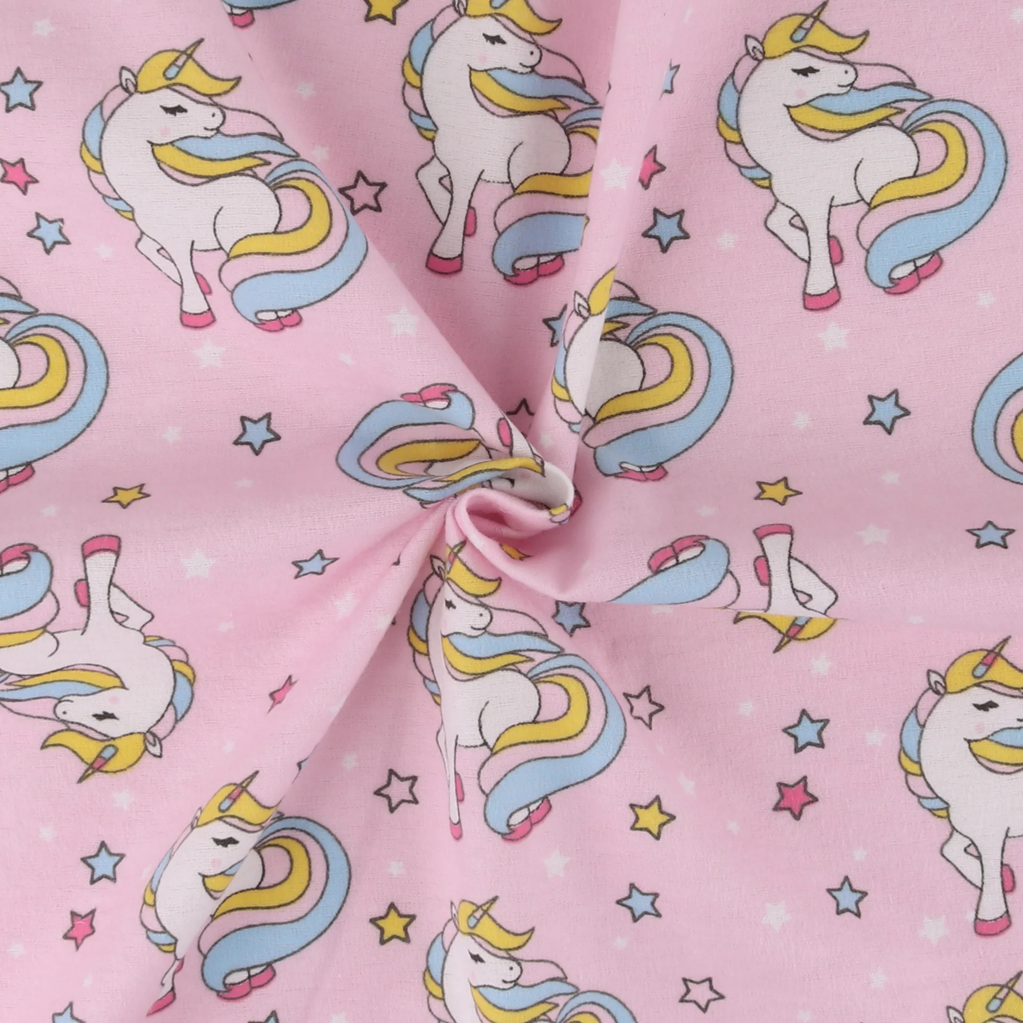 Printed Flannelette CHELSEA - 1450 - Light Pink - Image 2