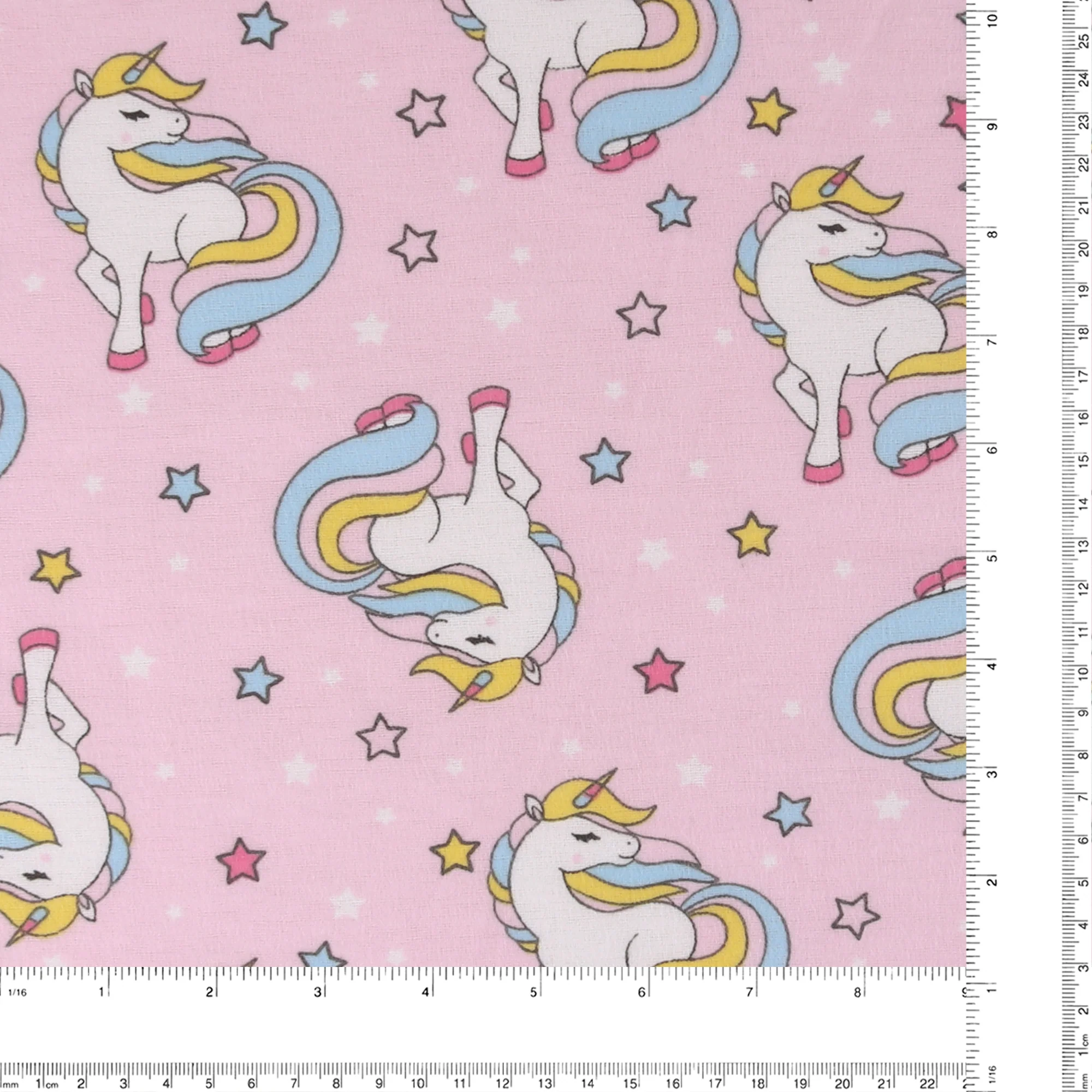 Printed Flannelette CHELSEA - 1450 - Light Pink - Image 3